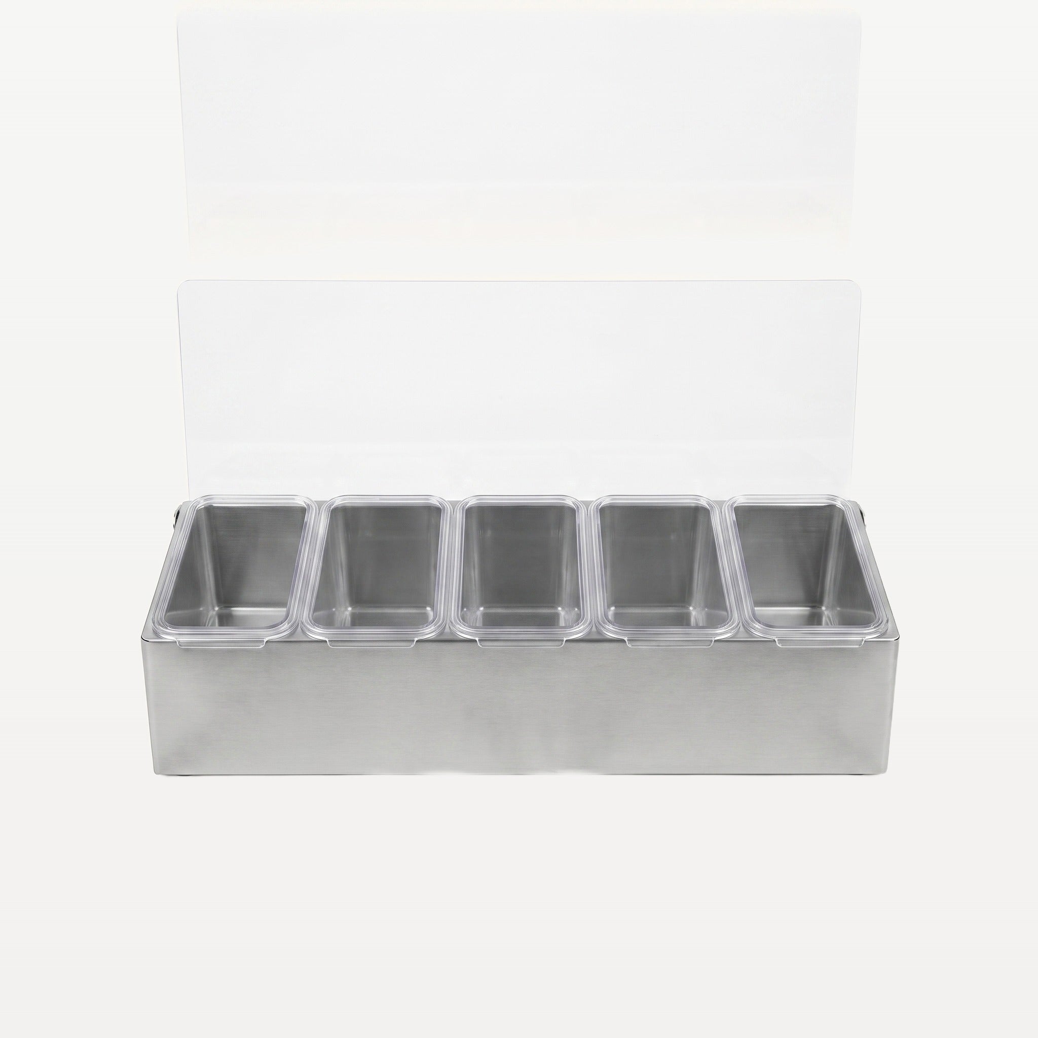 Bar Professional Condimentenhouder RVS 6-Vaks