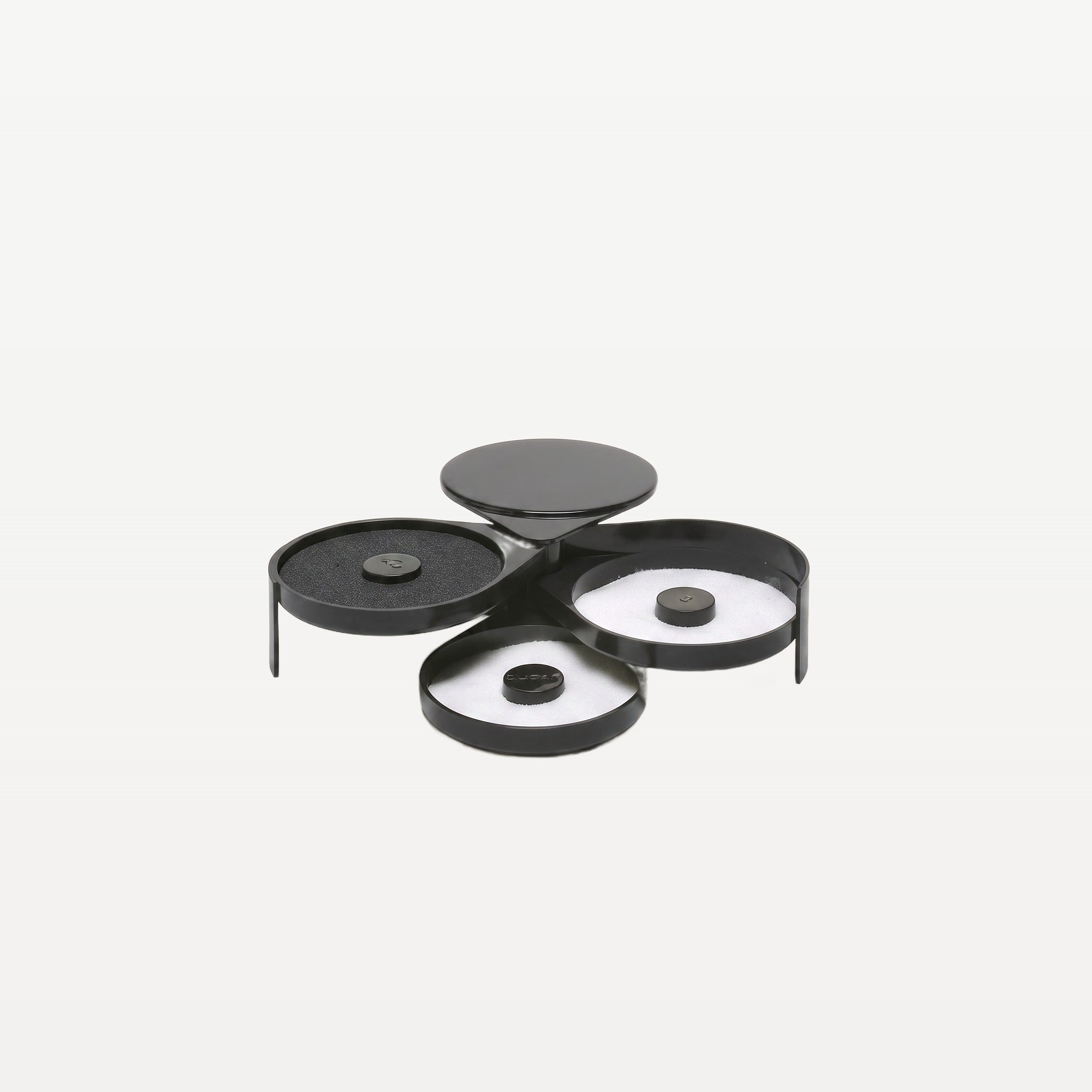 Bar Professional Glasrimmer 3-Laags Zwart