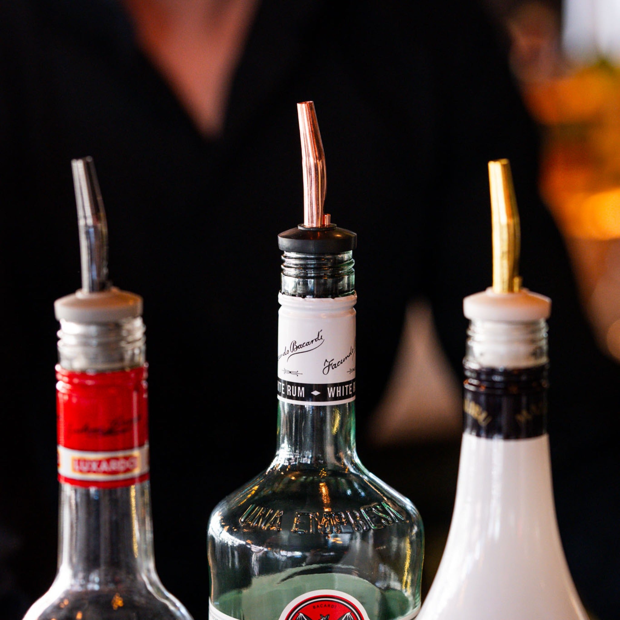Bar Professional Freeflow Schenktuit met Dop Wit/Goud detail