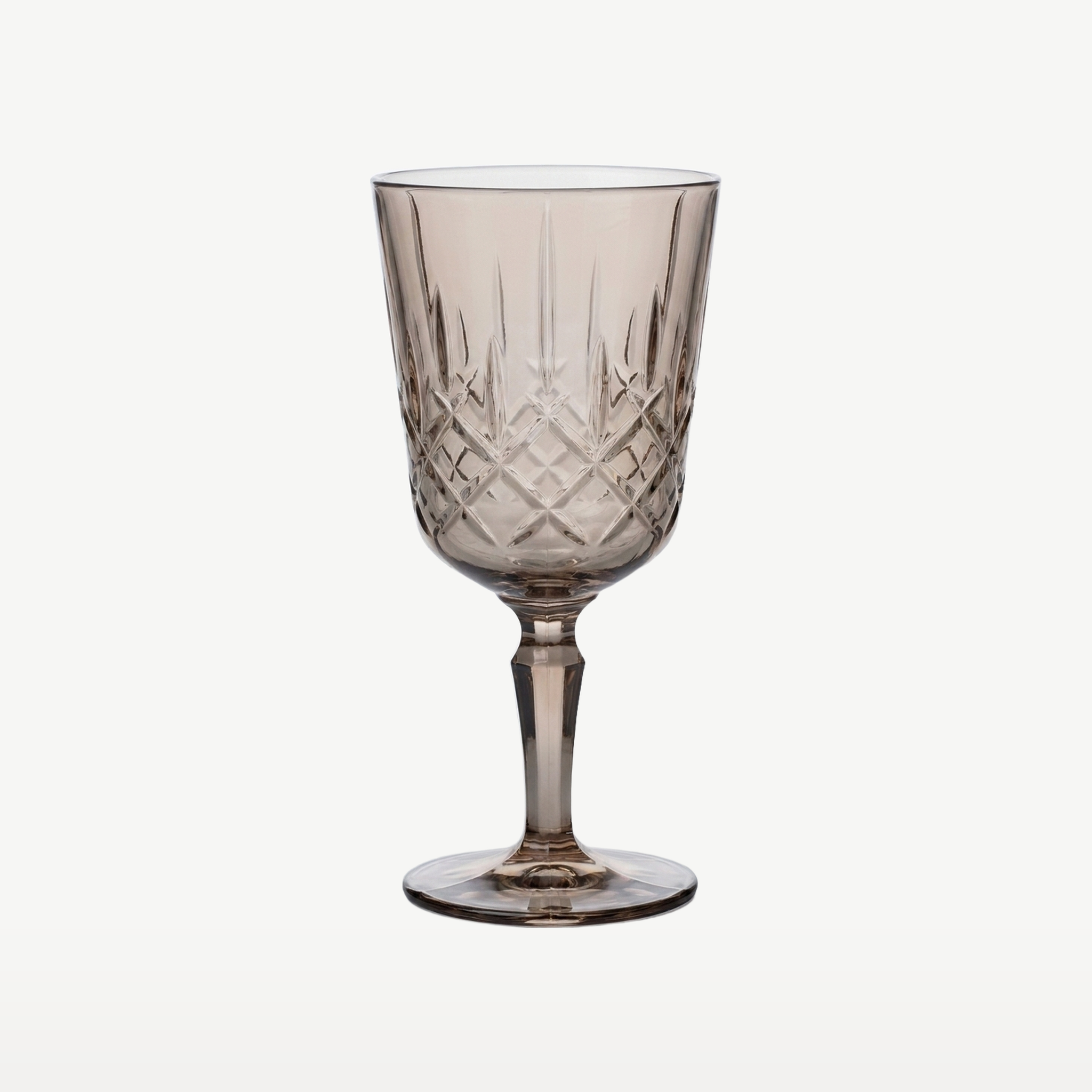Nachtmann Noblesse Wijnglas 35,5 Cl Taupe - 2 Stuks - Glazen.nl