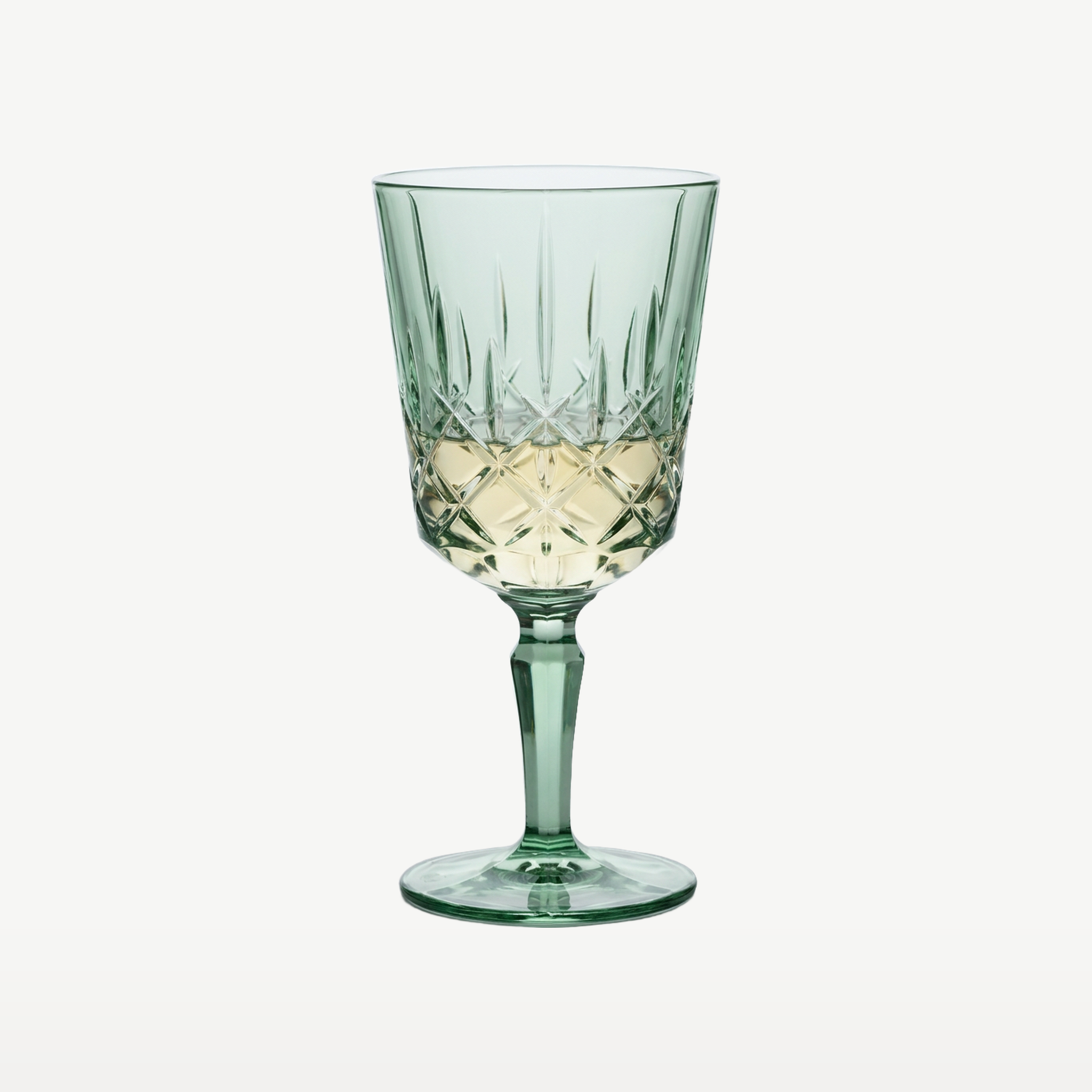 Nachtmann Noblesse Wijnglas 35,5 Cl Groen - 2 Stuks - Glazen.nl