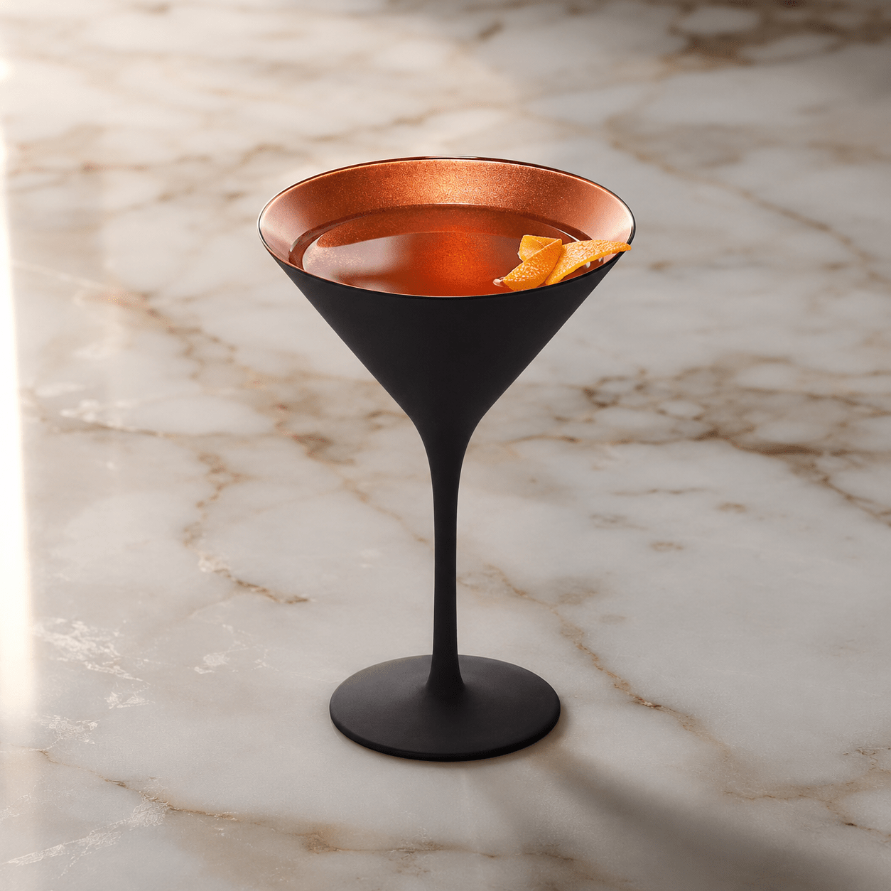 Stölzle Lausitz Elements Cocktailglas 24 Cl Zwart - 6 Stuks - Glazen.nl