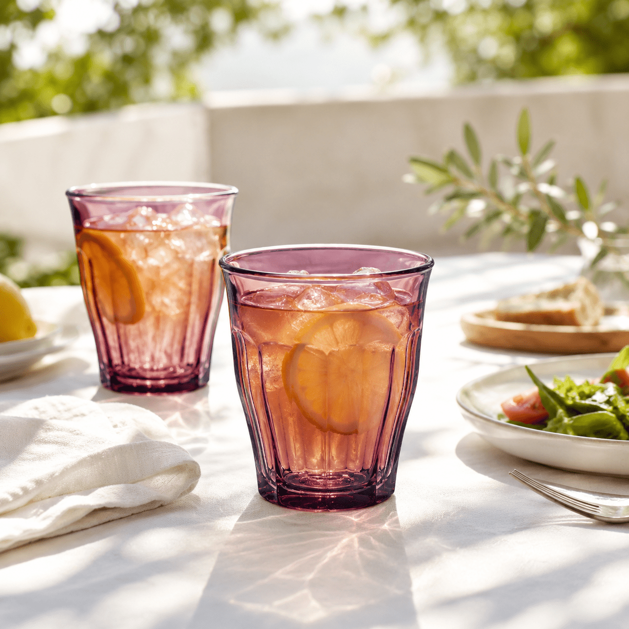 Duralex Picardie Tumbler 25 Cl Paars - 6 Stuks - Glazen.nl