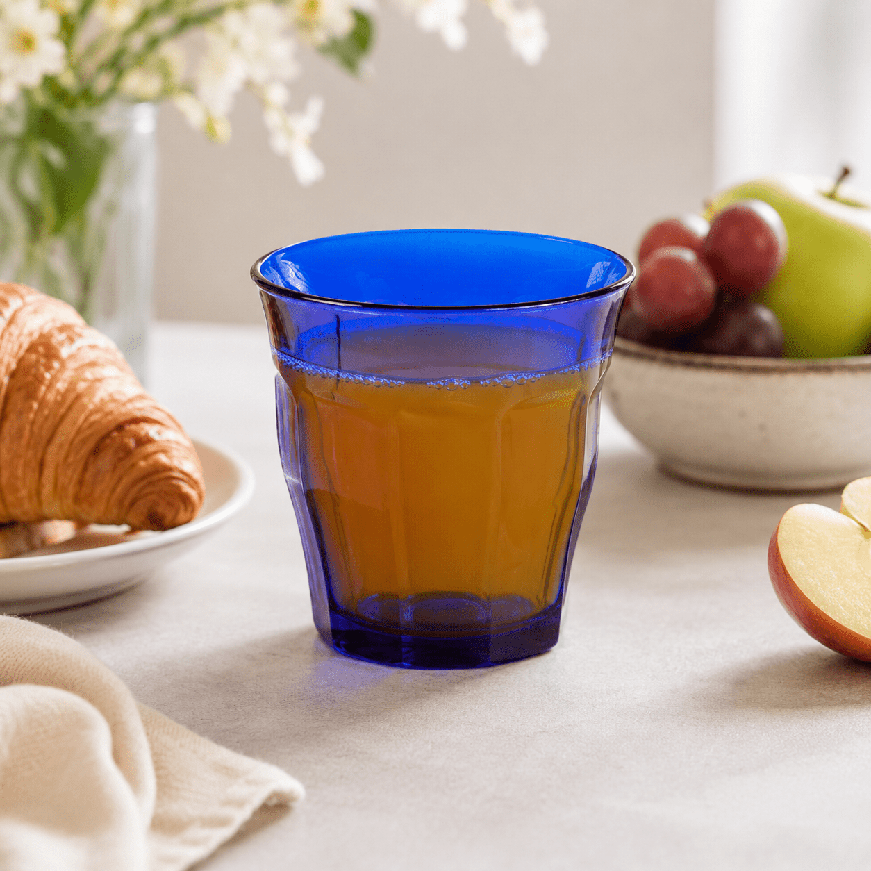 Duralex Picardie Tumbler 25 Cl Blauw - 6 Stuks - Glazen.nl