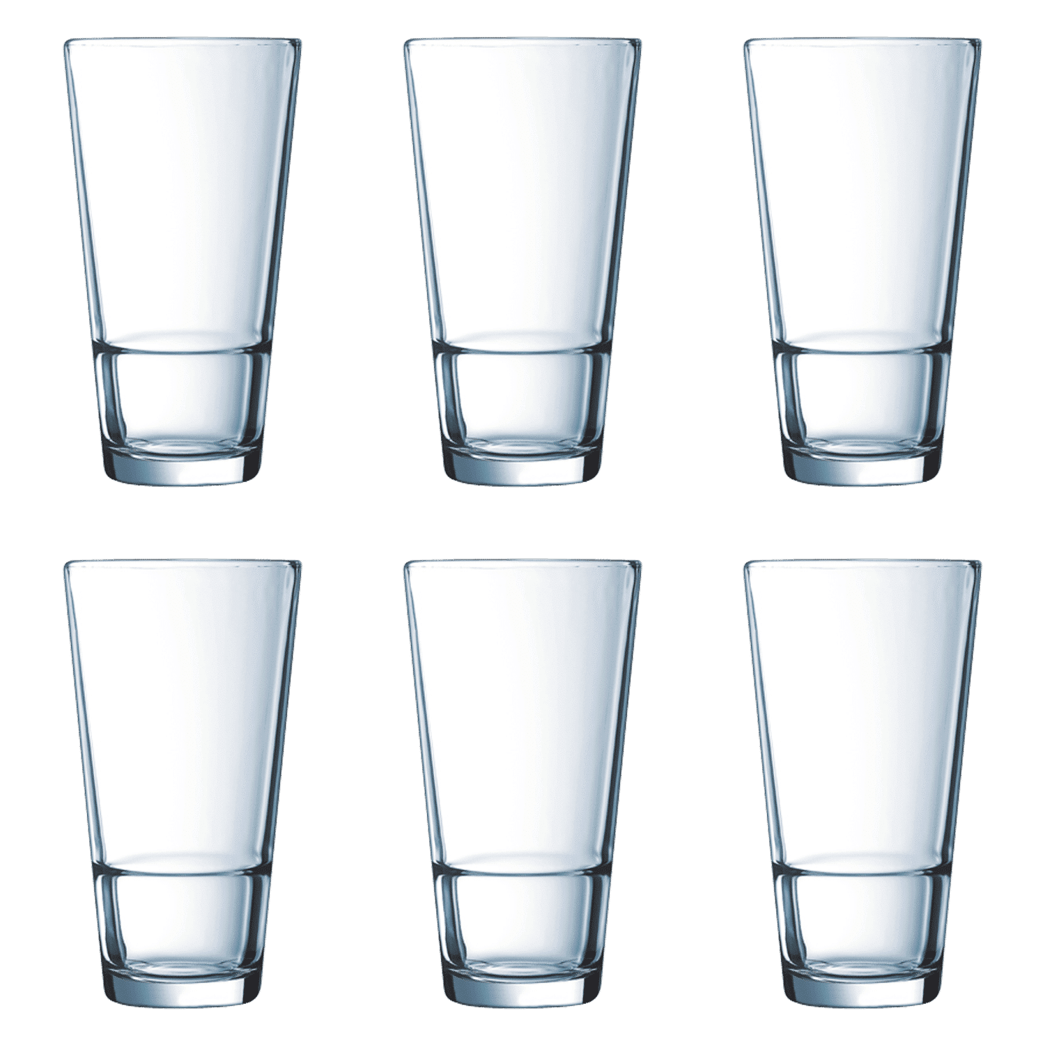 Arcoroc Stack Up Longdrinkglas 35 Cl - 6 Stuks - Glazen.nl