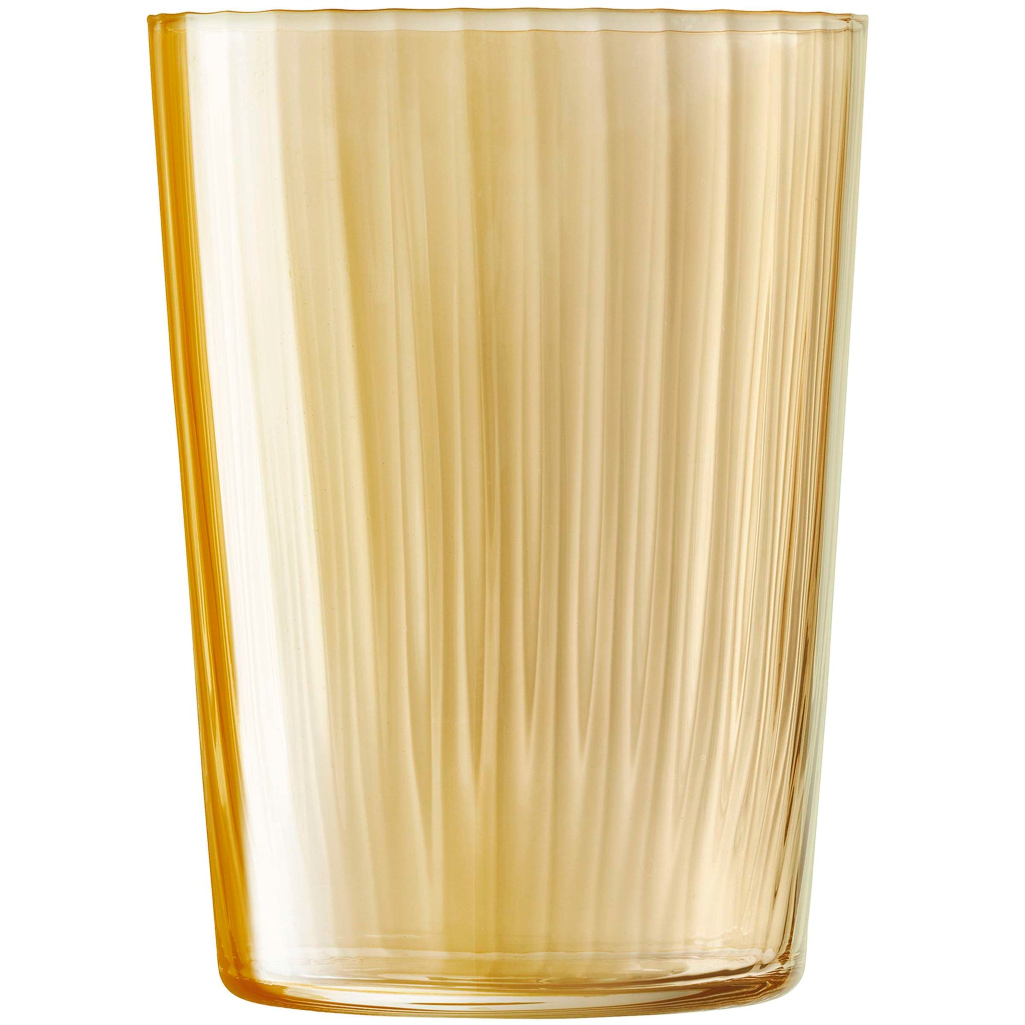 L.S.A. Gems Tumbler 56 Cl Assorti Amber - 4 Stuks