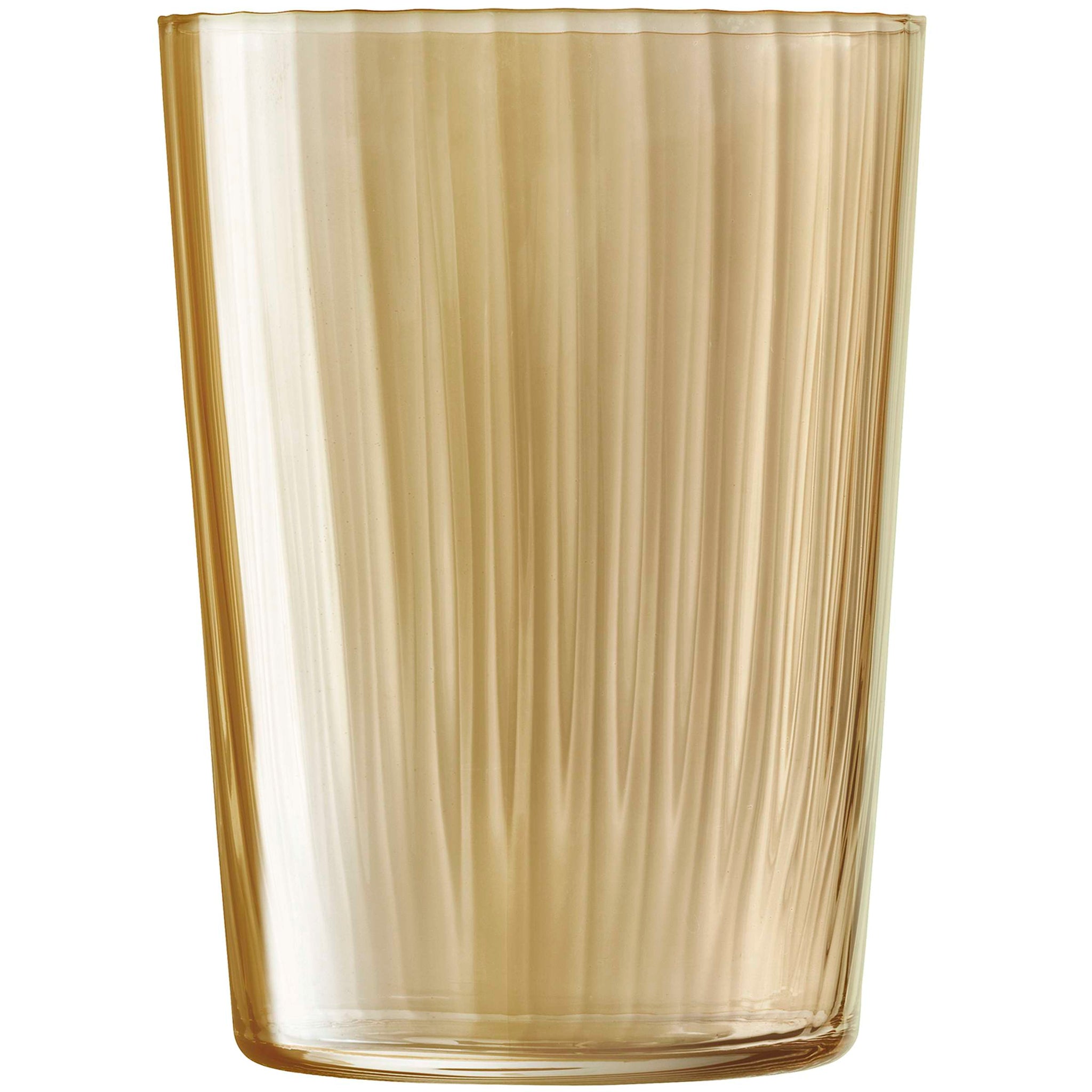 L.S.A. Gems Tumbler 56 Cl Assorti Amber - 4 Stuks