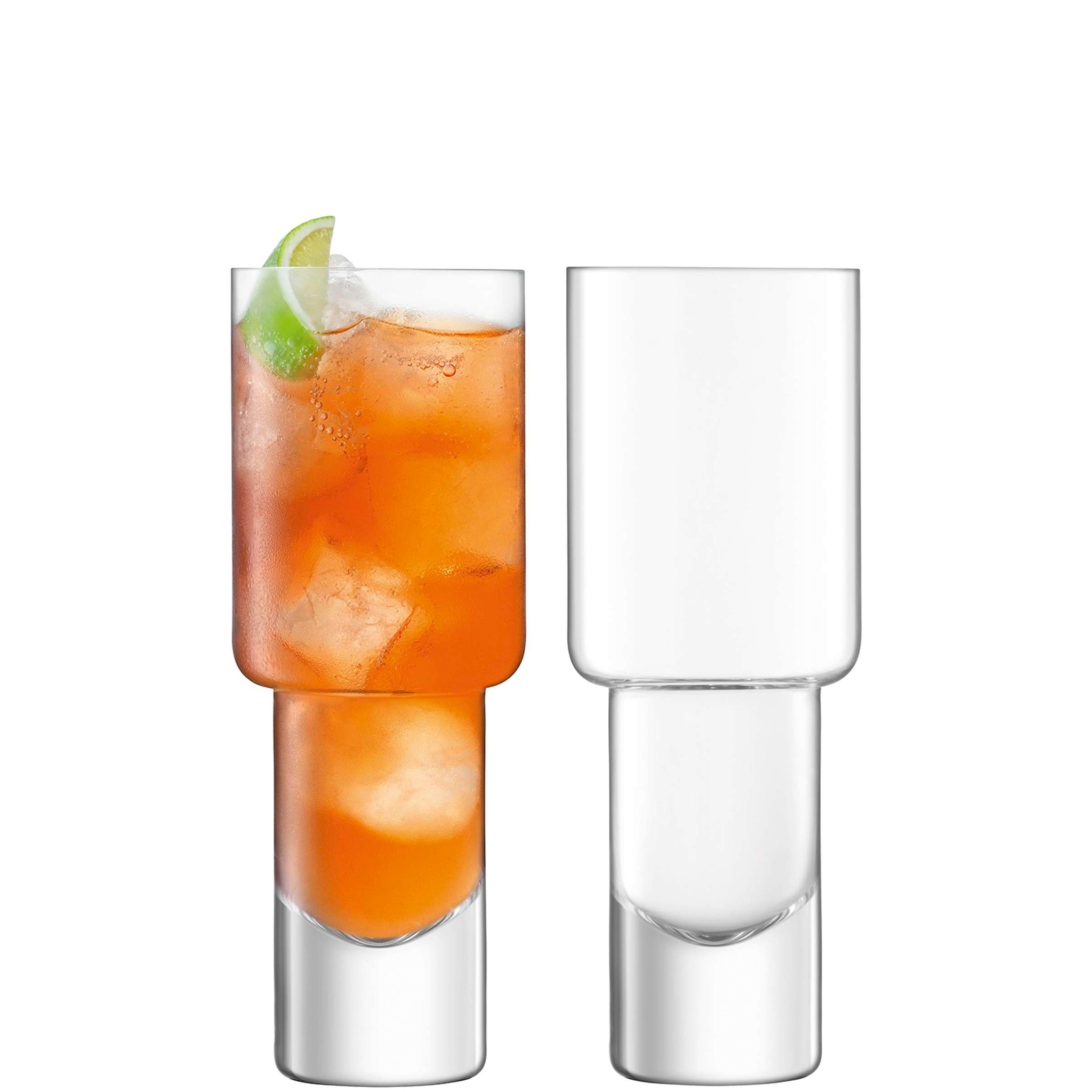 L.S.A. Vodka Borrelglas 40 Cl - 2 Stuks