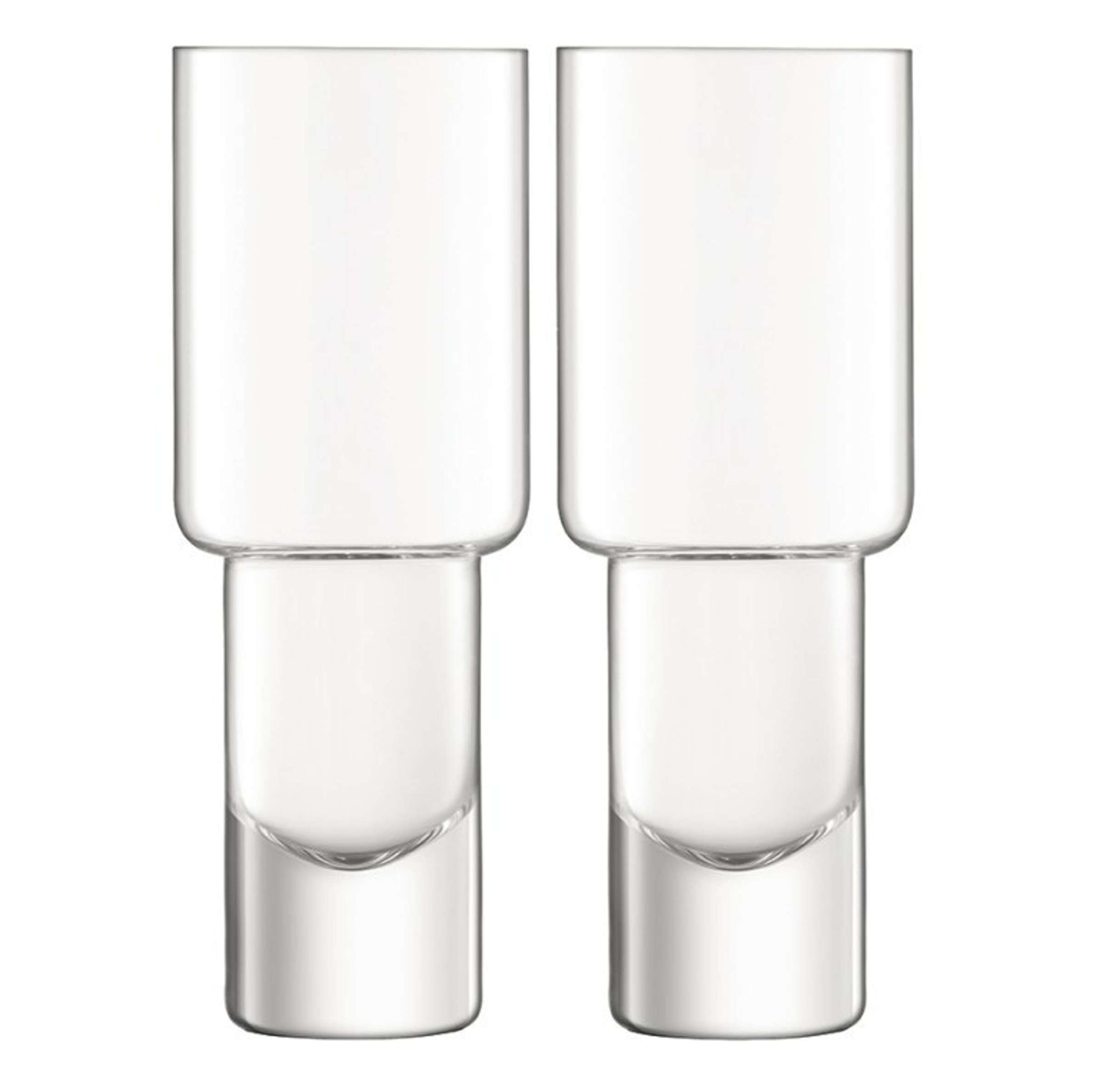 L.S.A. Vodka Borrelglas 40 Cl - 2 Stuks