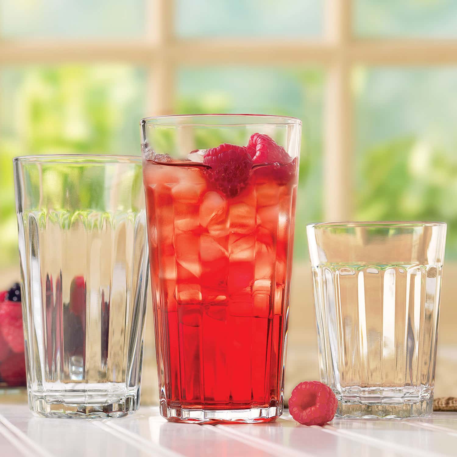 Onis Paneled / Facets Longdrinkglas 35 Cl (15641) - 12 Stuks - Glazen.nl