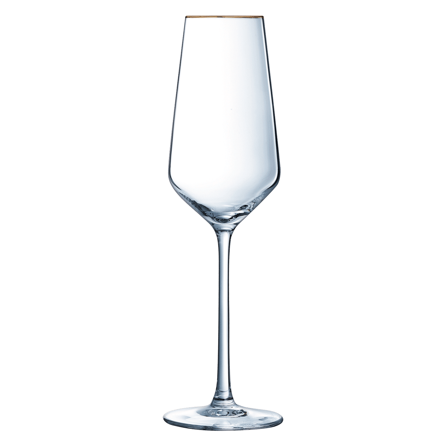 Eclat Ultime Champagneglas 21 Cl Gouden Rand - 4 Stuks - Glazen.nl