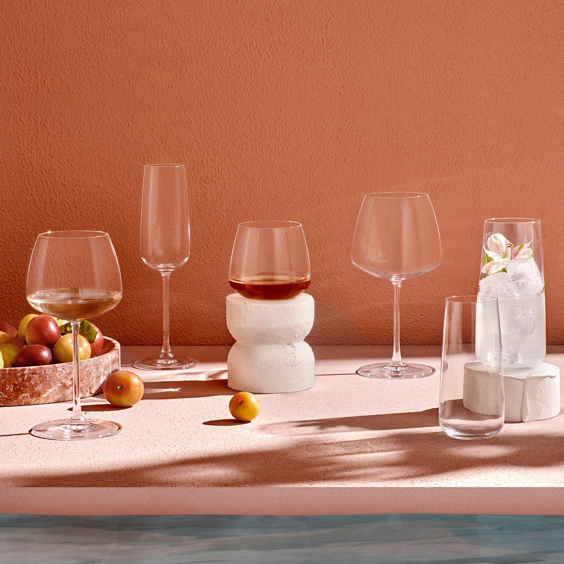 Nude Glass Mirage Tumbler 40 Cl - 4 Stuks - Glazen.nl