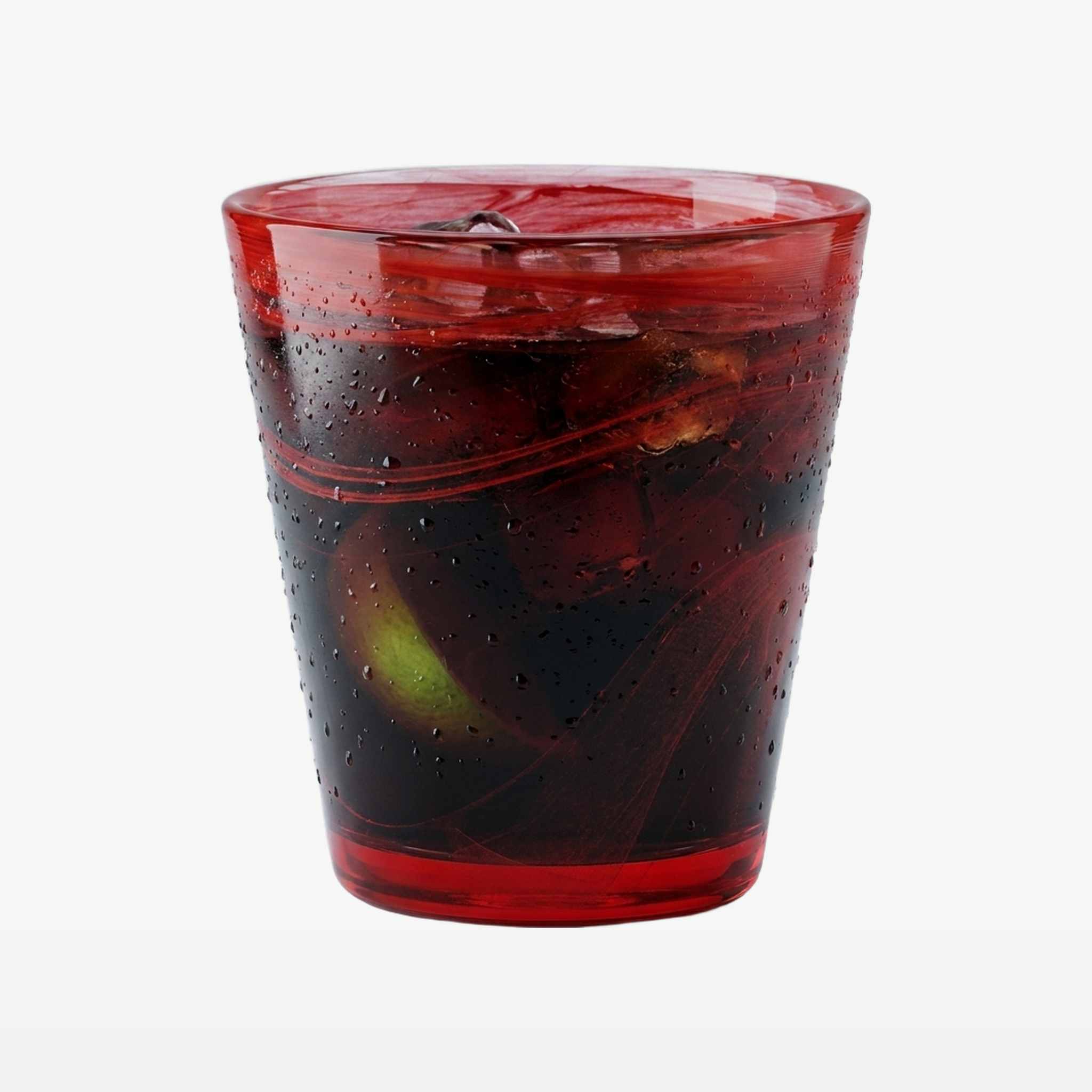 Bormioli Rocco Capri Tumbler 37 Cl Rood - Glazen.nl