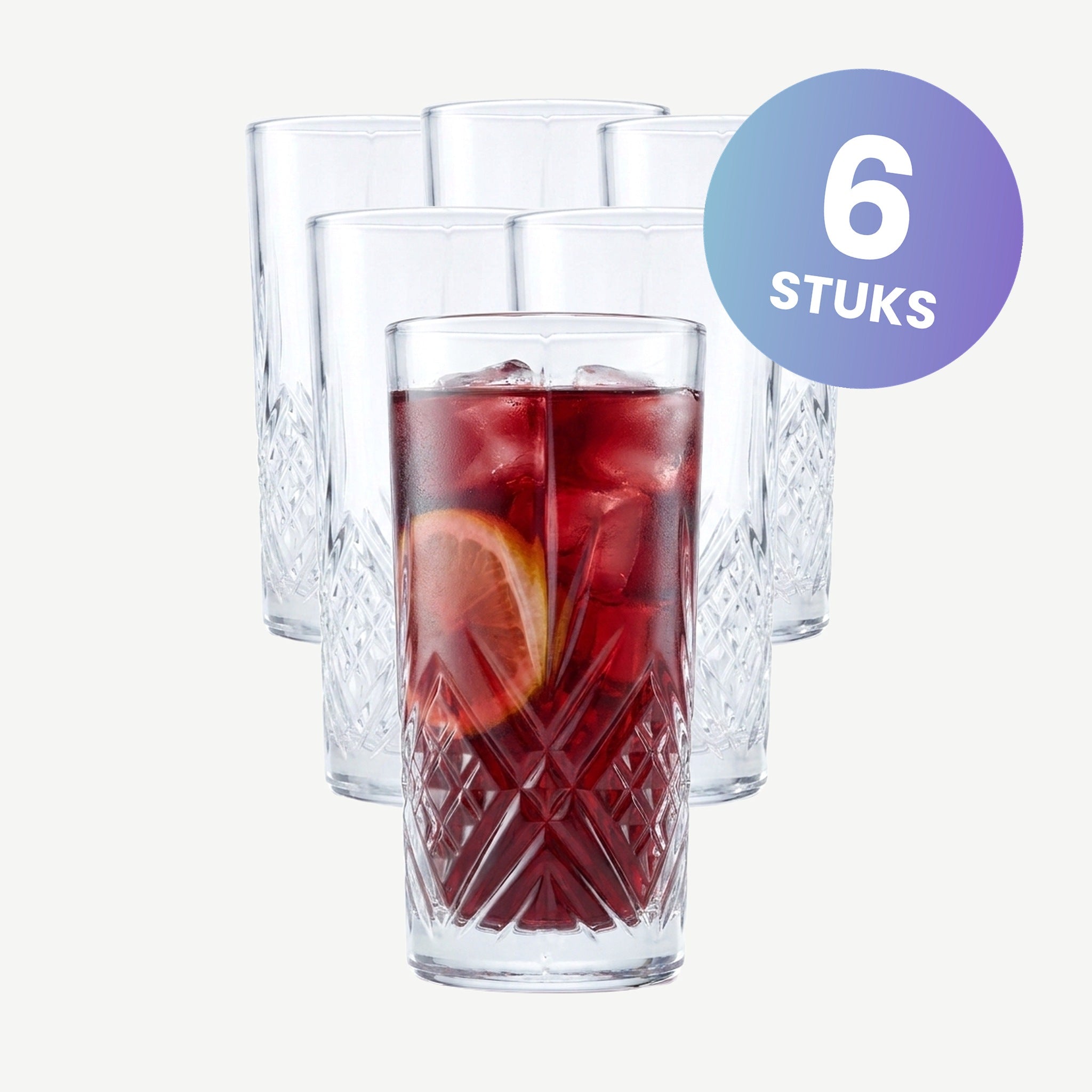 Arcoroc Broadway Longdrinkglas 28 Cl - set van 6 glazen