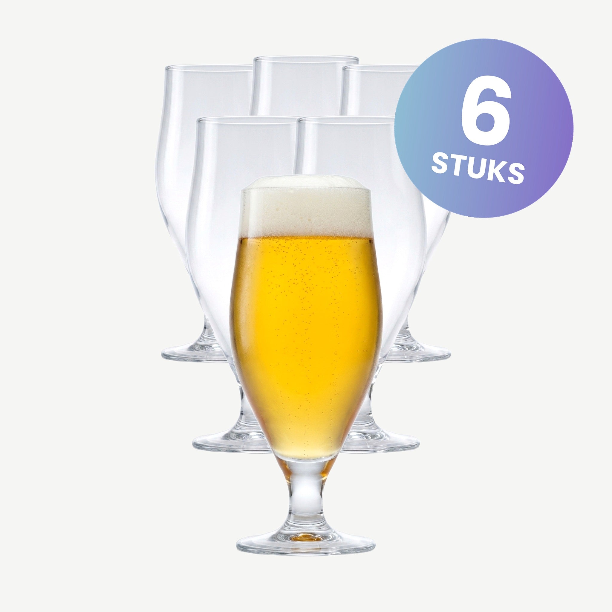 Arcoroc Cervoise Bierglas 38 Cl - set van 6 glazen