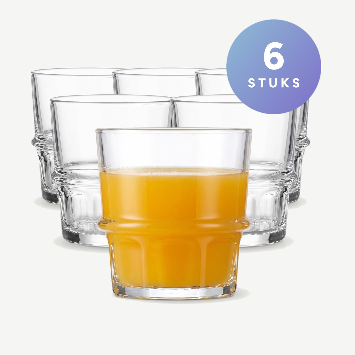 Arcoroc New York Tumbler 25 Cl set van 6 glazen