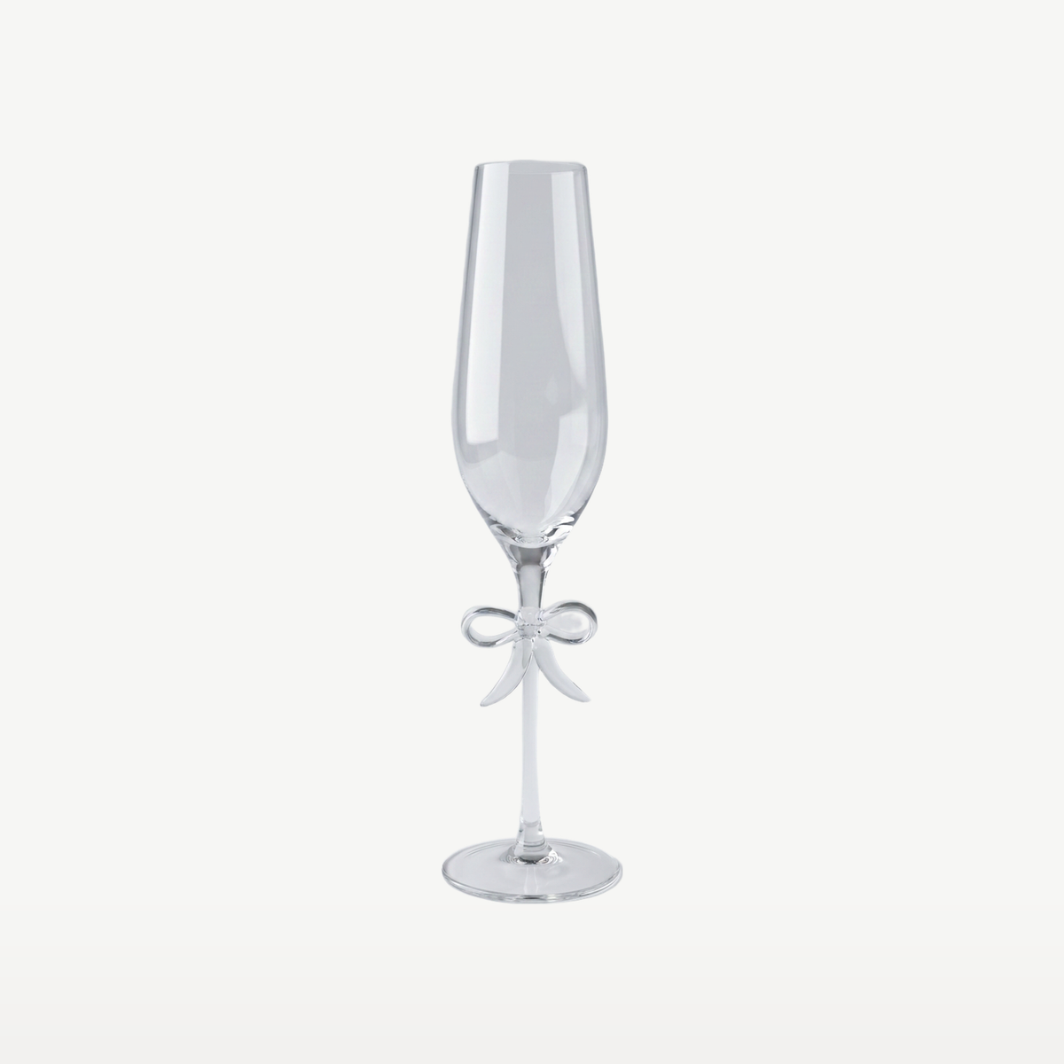 J-Line Champagneglas Strik Transparant - Glazen.nl