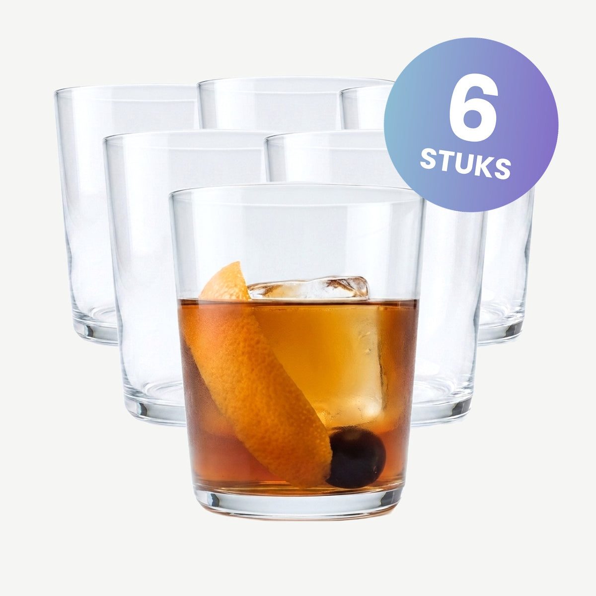 Lehmann Pure Tumbler 34 Cl - set van 6 glazen