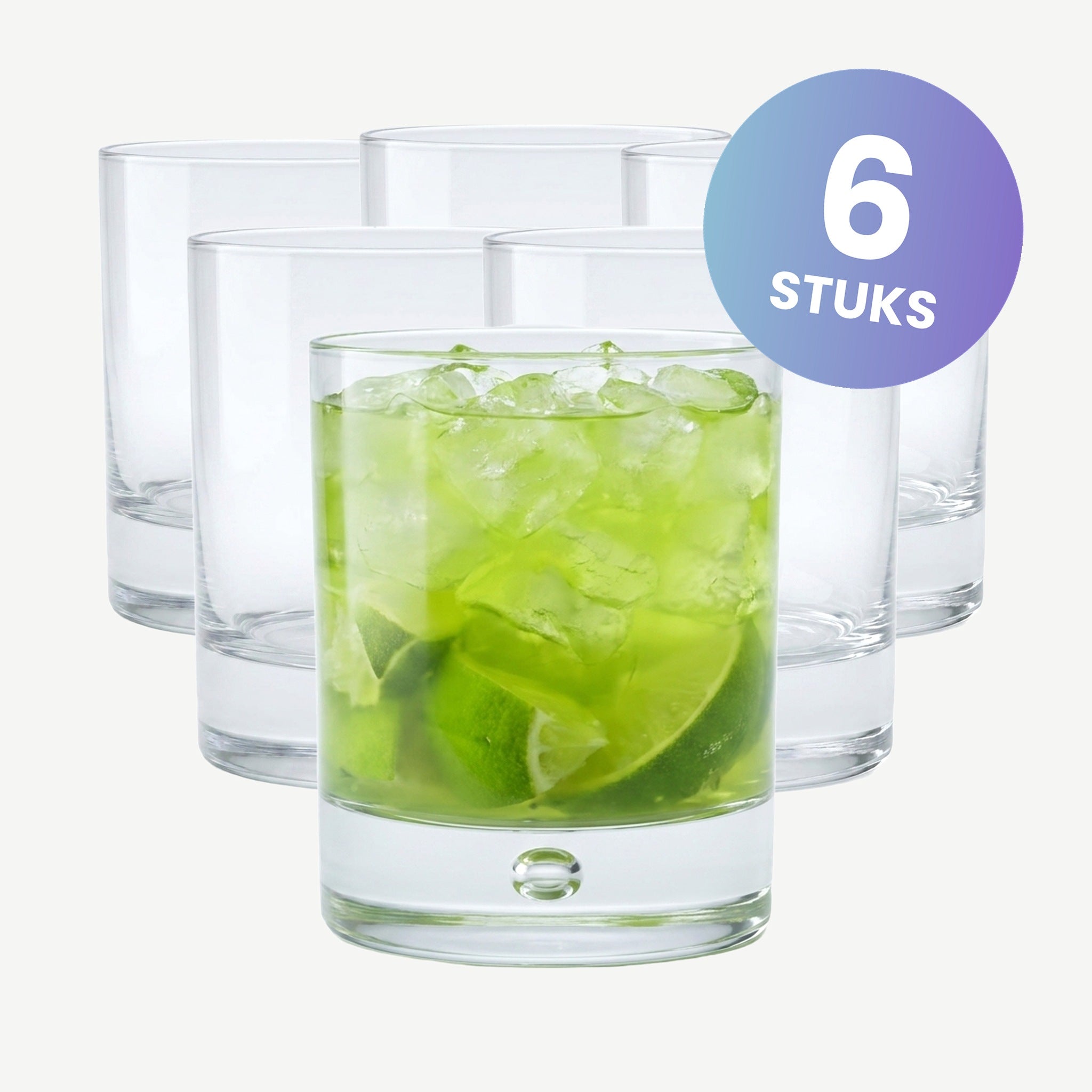 Bormioli Rocco Barglass Tumbler 37,5 Cl - set van 6 glazen