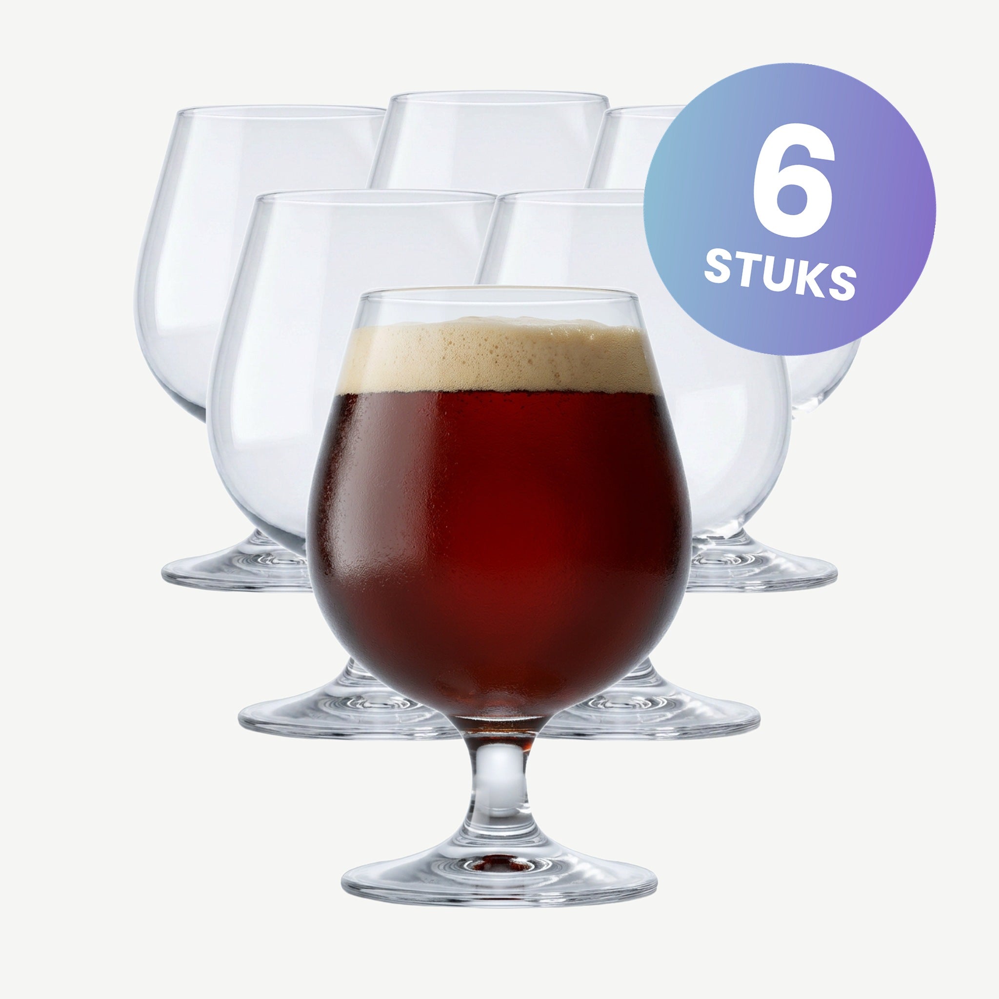 Bormioli Rocco Beer Club Bierglas 53 Cl - set van 6 glazen