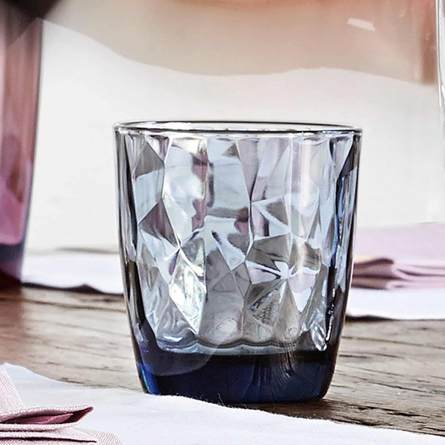 Bormioli Rocco Diamond Tumbler 30 Cl Blauw - 6 Stuks - Glazen.nl