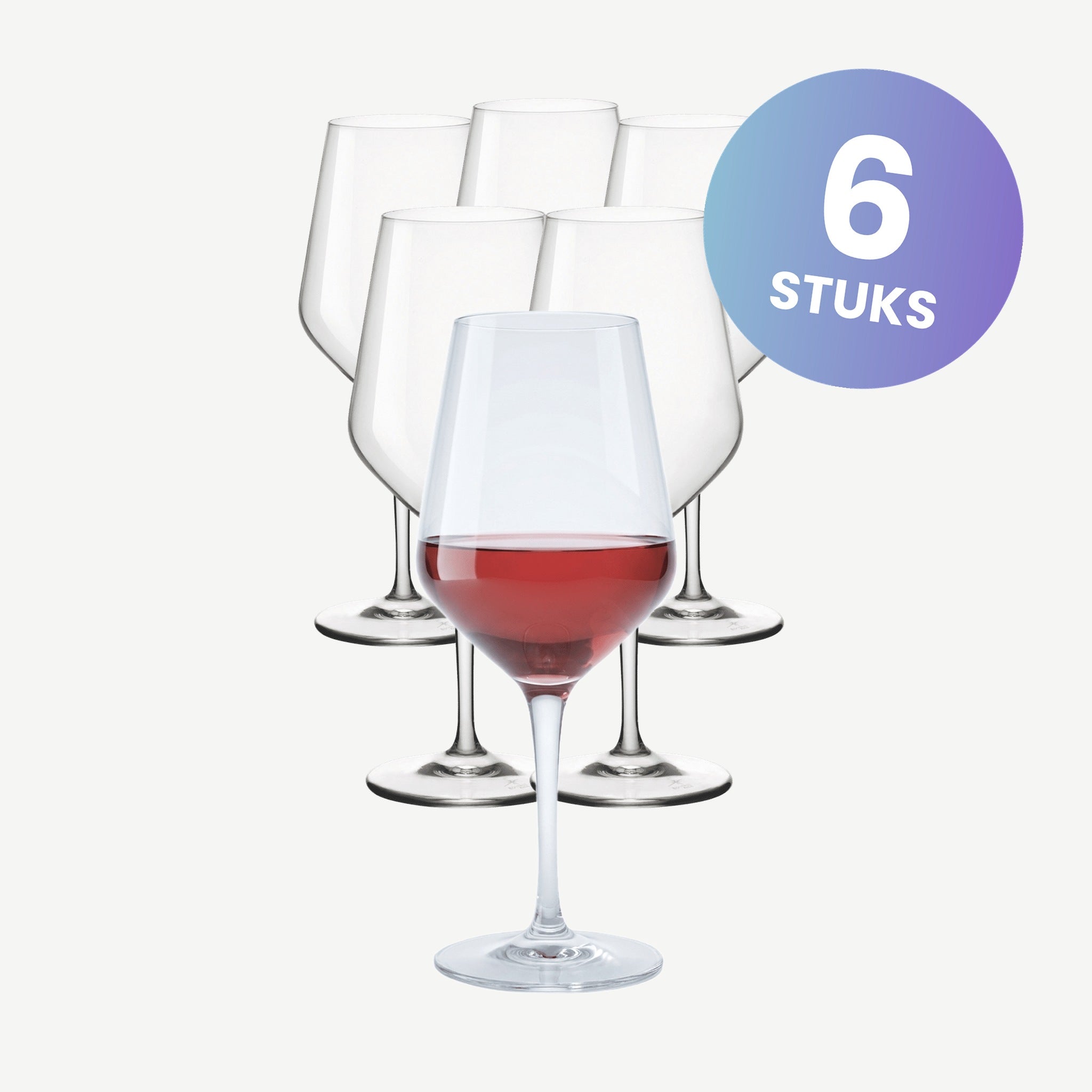 Bormioli Rocco Milano Wijnglas 44,5 Cl - set van 6 glazen