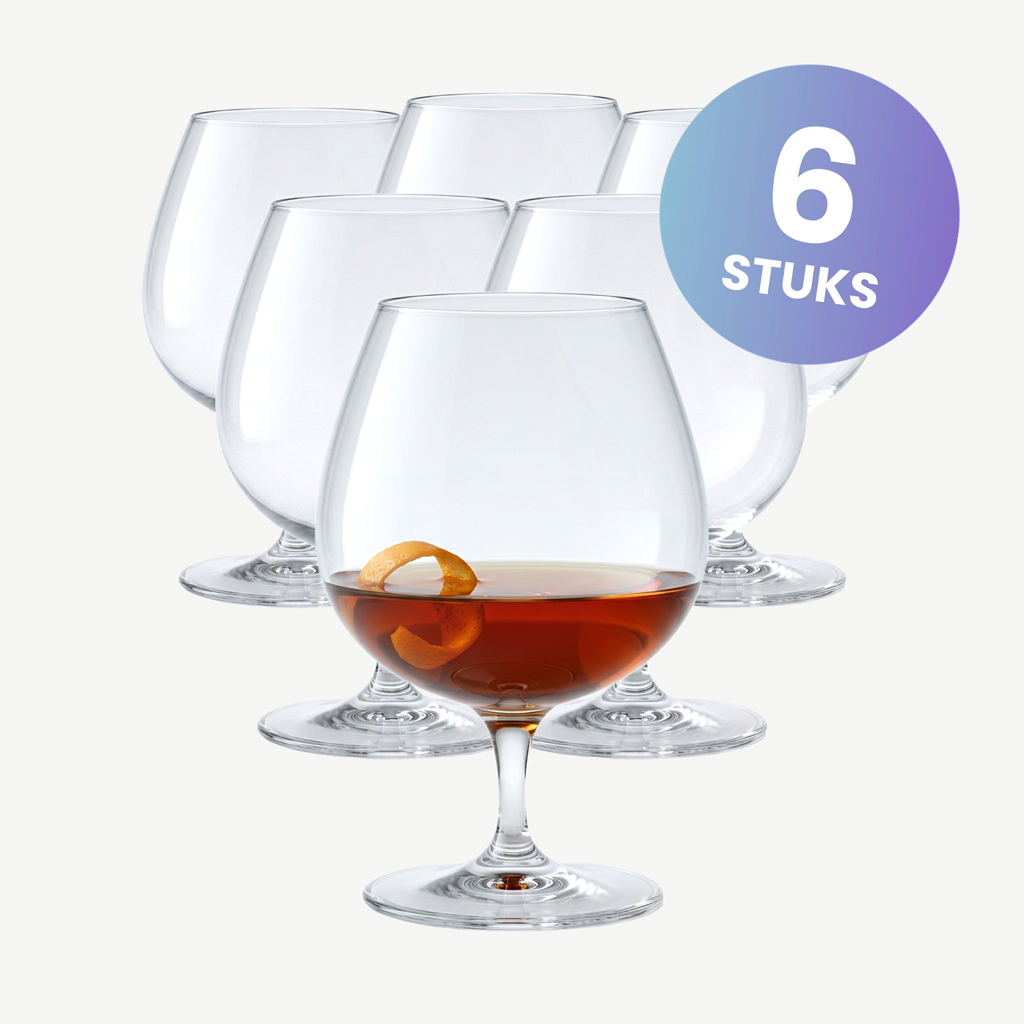 Bormioli Rocco Premium Cognacglas 64,5 Cl - set van 6 glazen