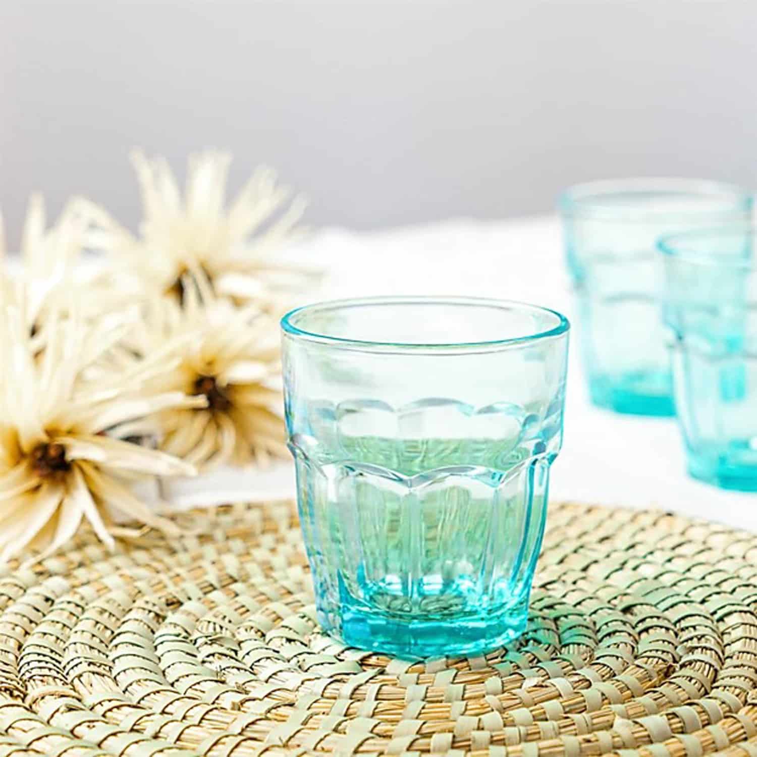 Bormioli Rocco Rock Bar Tumbler 27 Cl Blauw - 6 Stuks - Glazen.nl