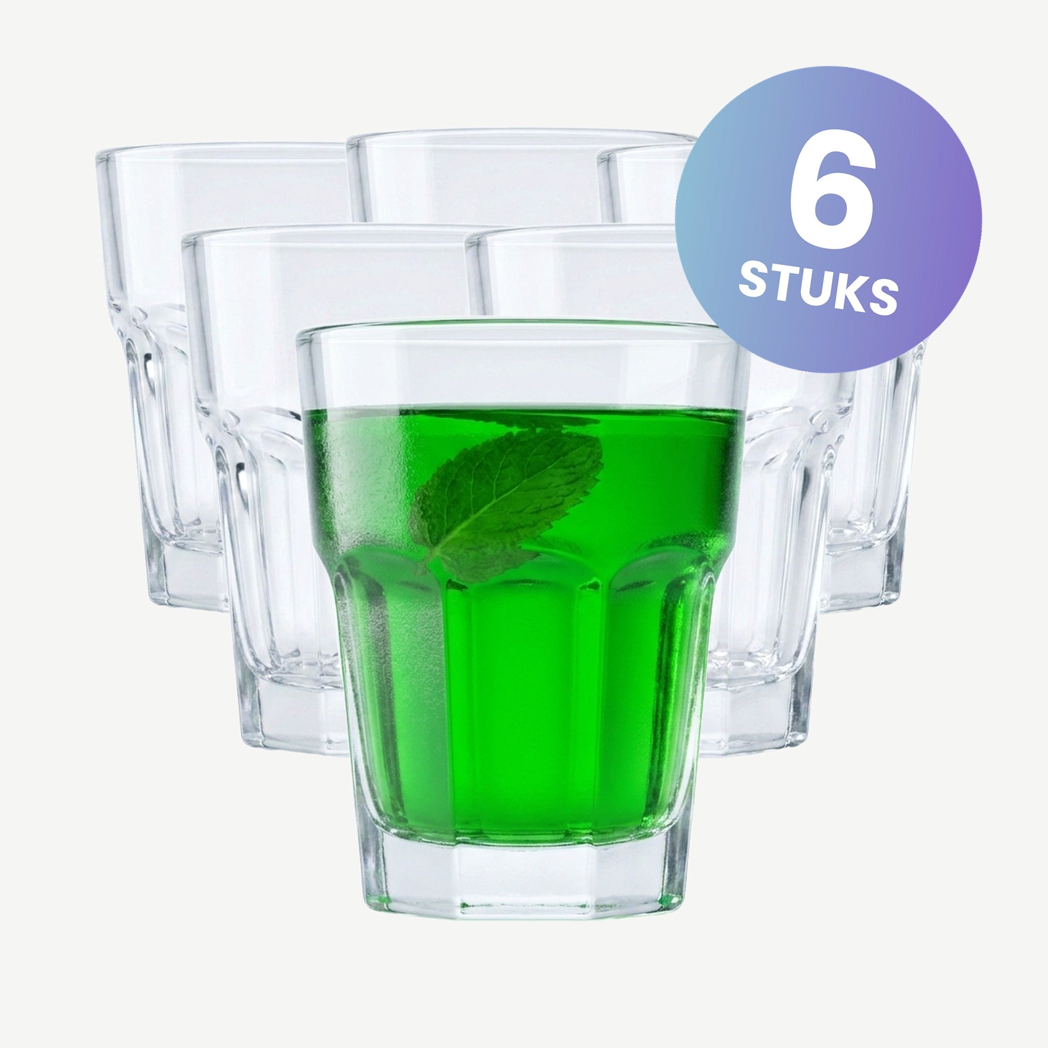 Bormioli Rocco Rock Bar Shotglas 7 Cl - set van 6 glazen
