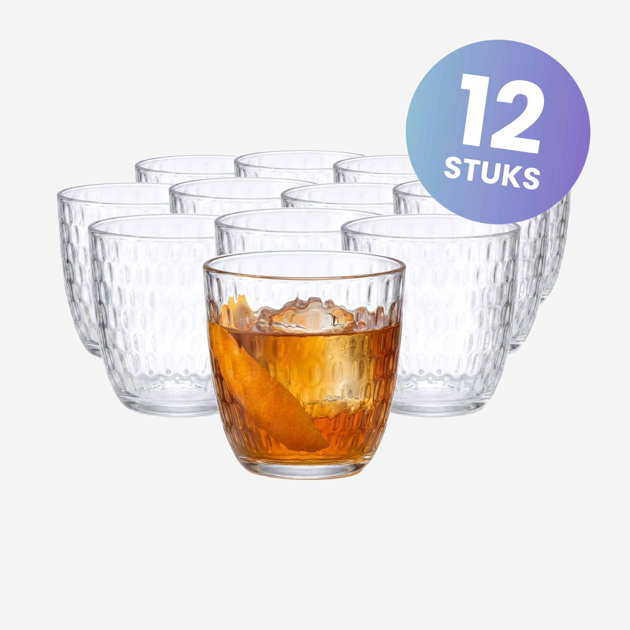 Bormioli Rocco Slot Tumbler 29 Cl - set van 12 glazen