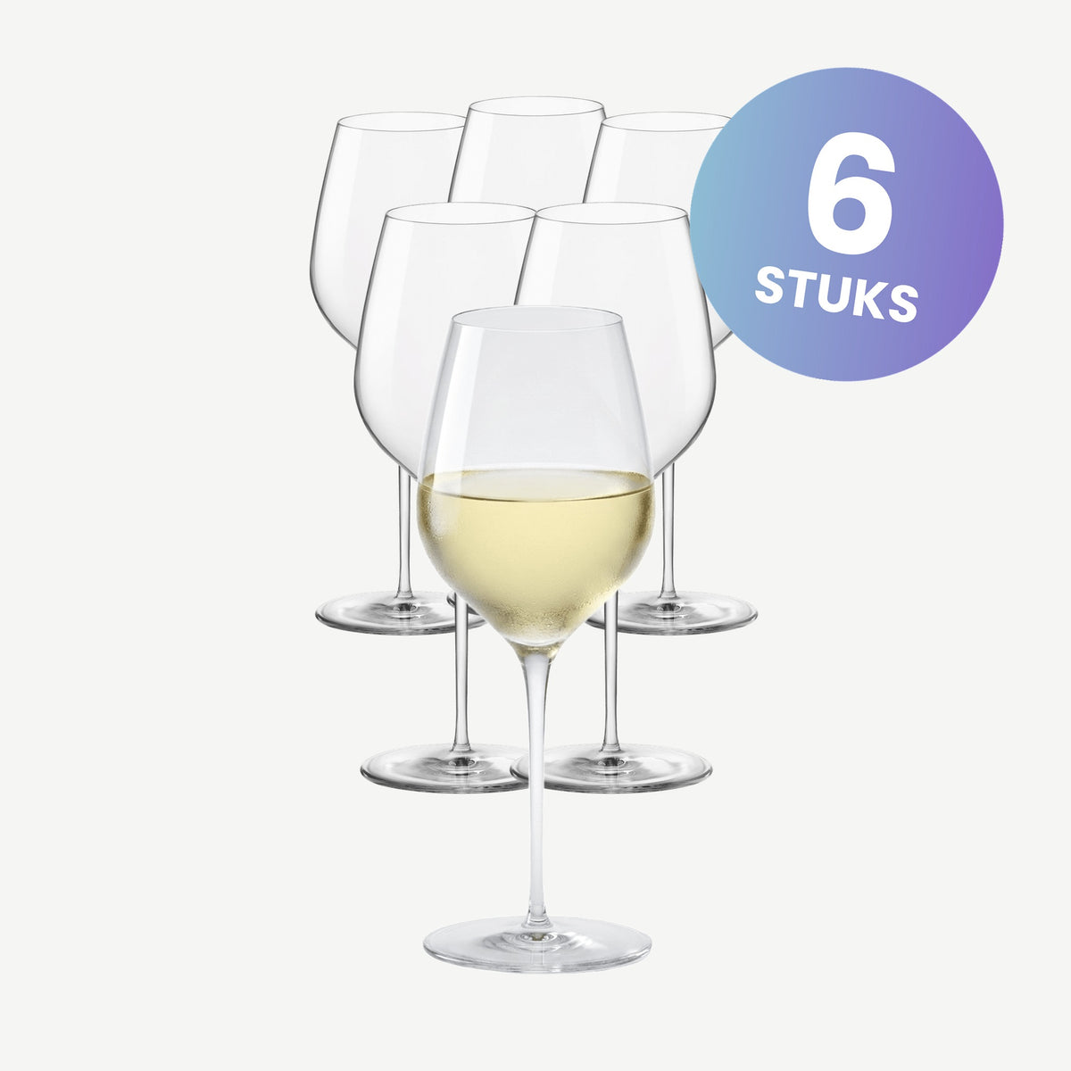 Bormioli Rocco Tre Sensi Wijnglas 30,5 Cl - set van 6 glazen