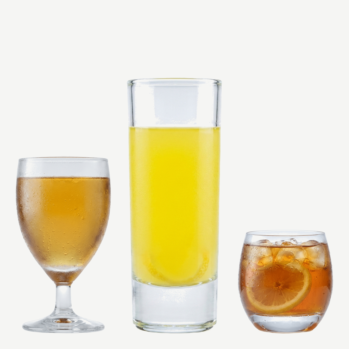 Borrelbox 24 delig met borrelglazen, shotglazen en amuseglazen