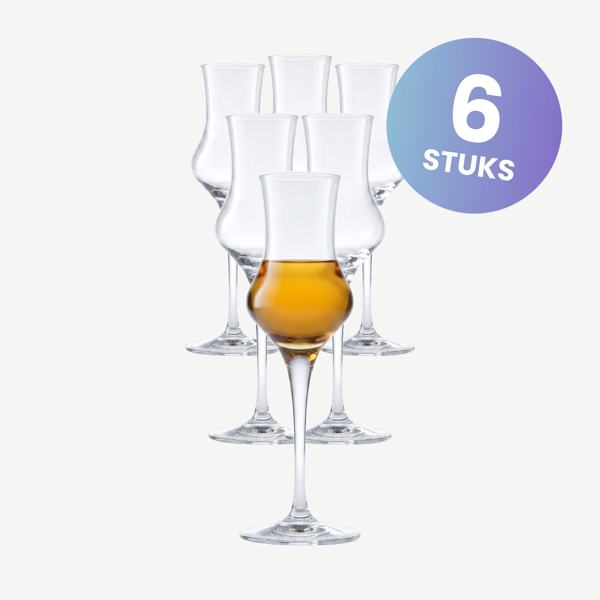 Chef & Sommelier Spirits Grappa Likeurglas 10 Cl - set van 6 glazen