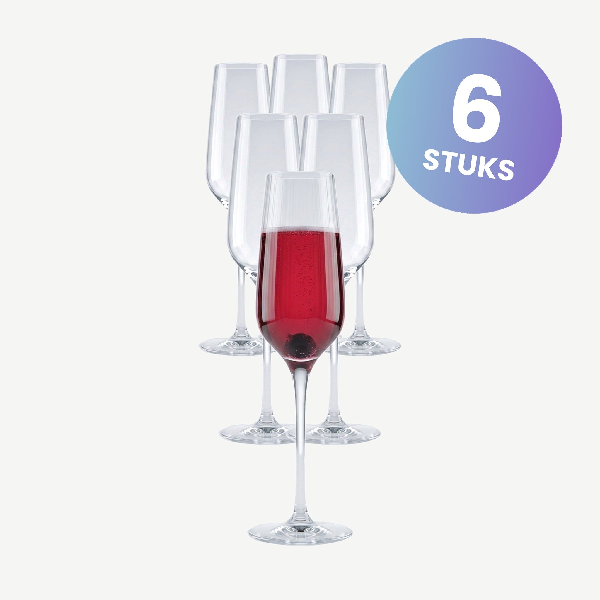 Chef & Sommelier Symetrie Champagneglas / Flute 21 Cl - set van 6 glazen