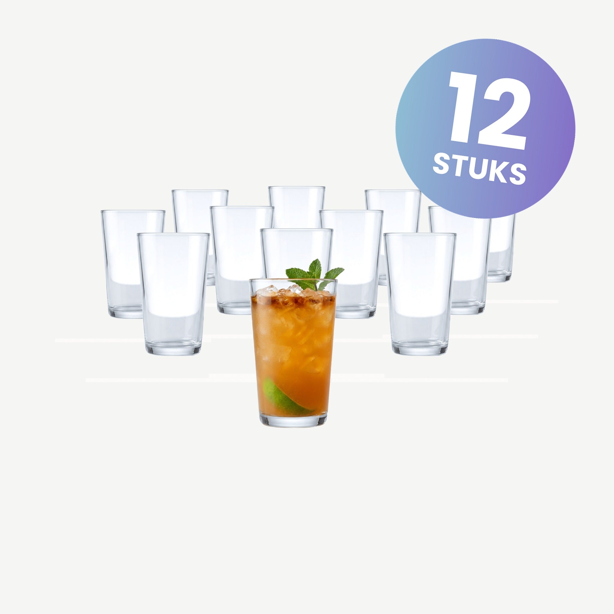 Duralex Precisio Mixglas 56 Cl - set van 12 glazen