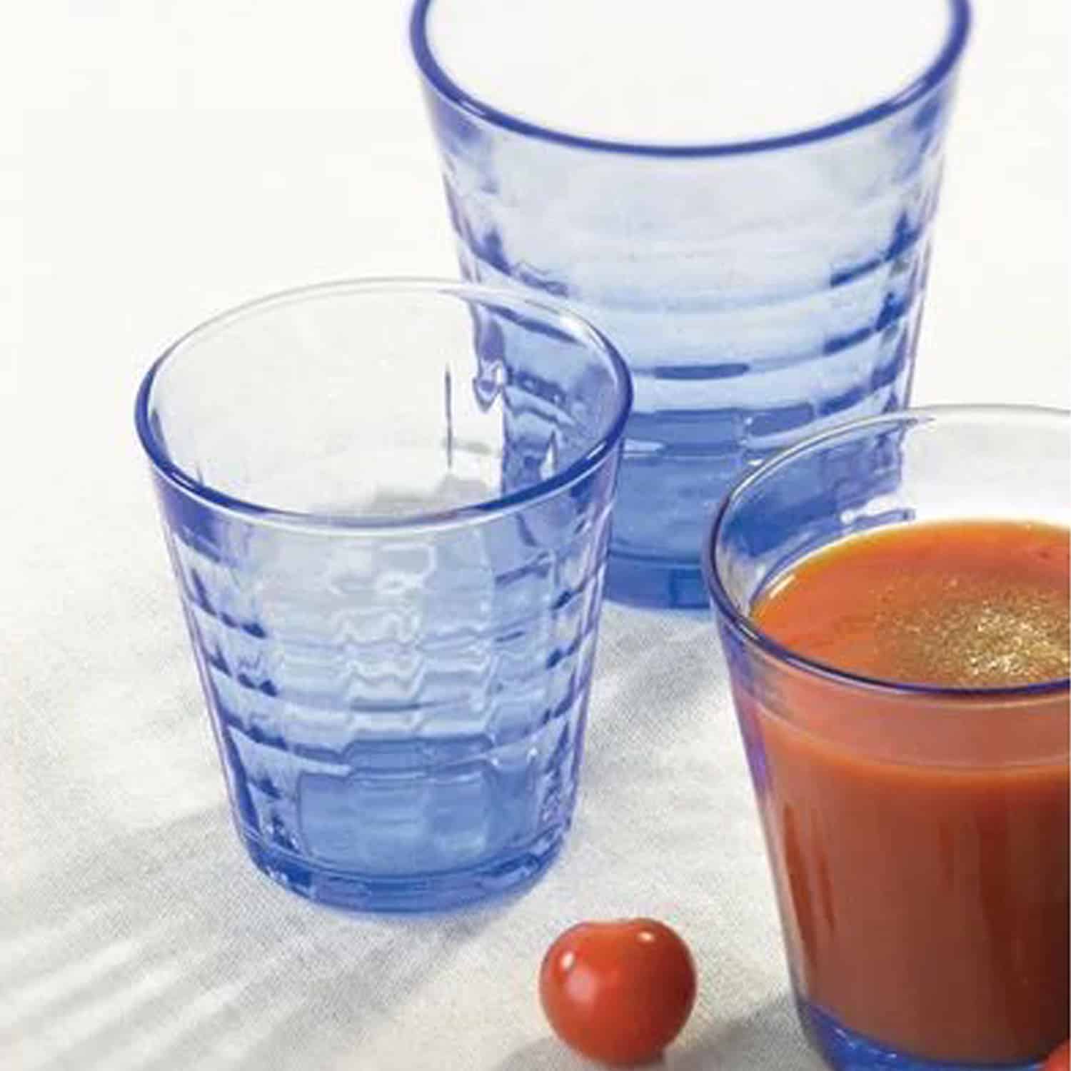 Duralex Prisme Tumbler 22 Cl Marine - 4 Stuks - Glazen.nl