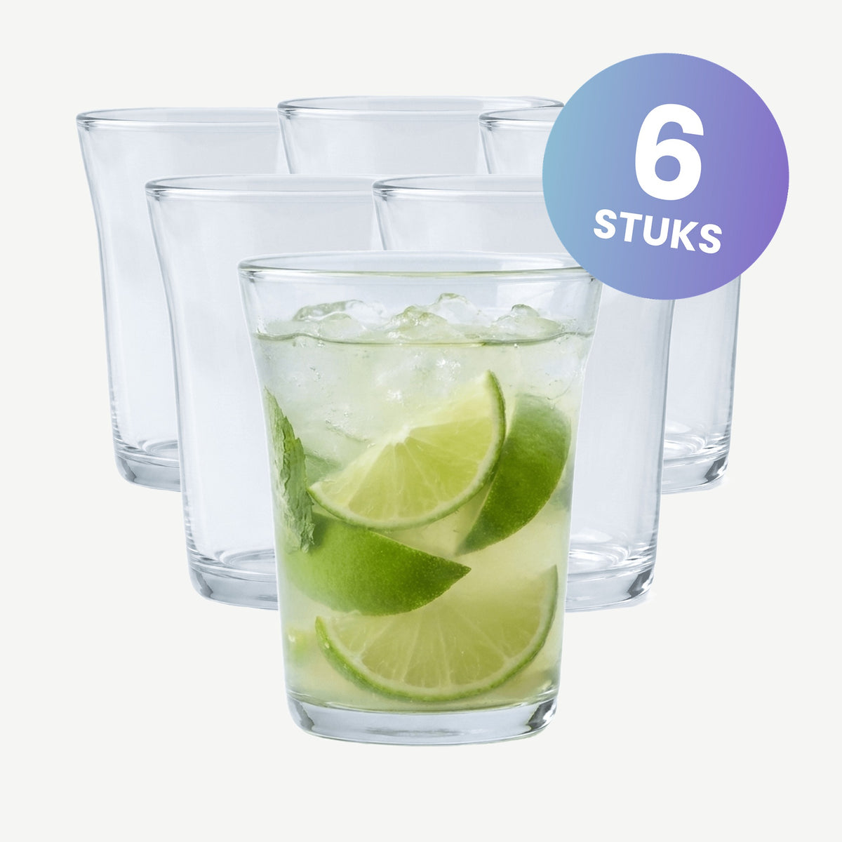 Duralex Universel Tumbler 22 Cl - set van 6 glazen