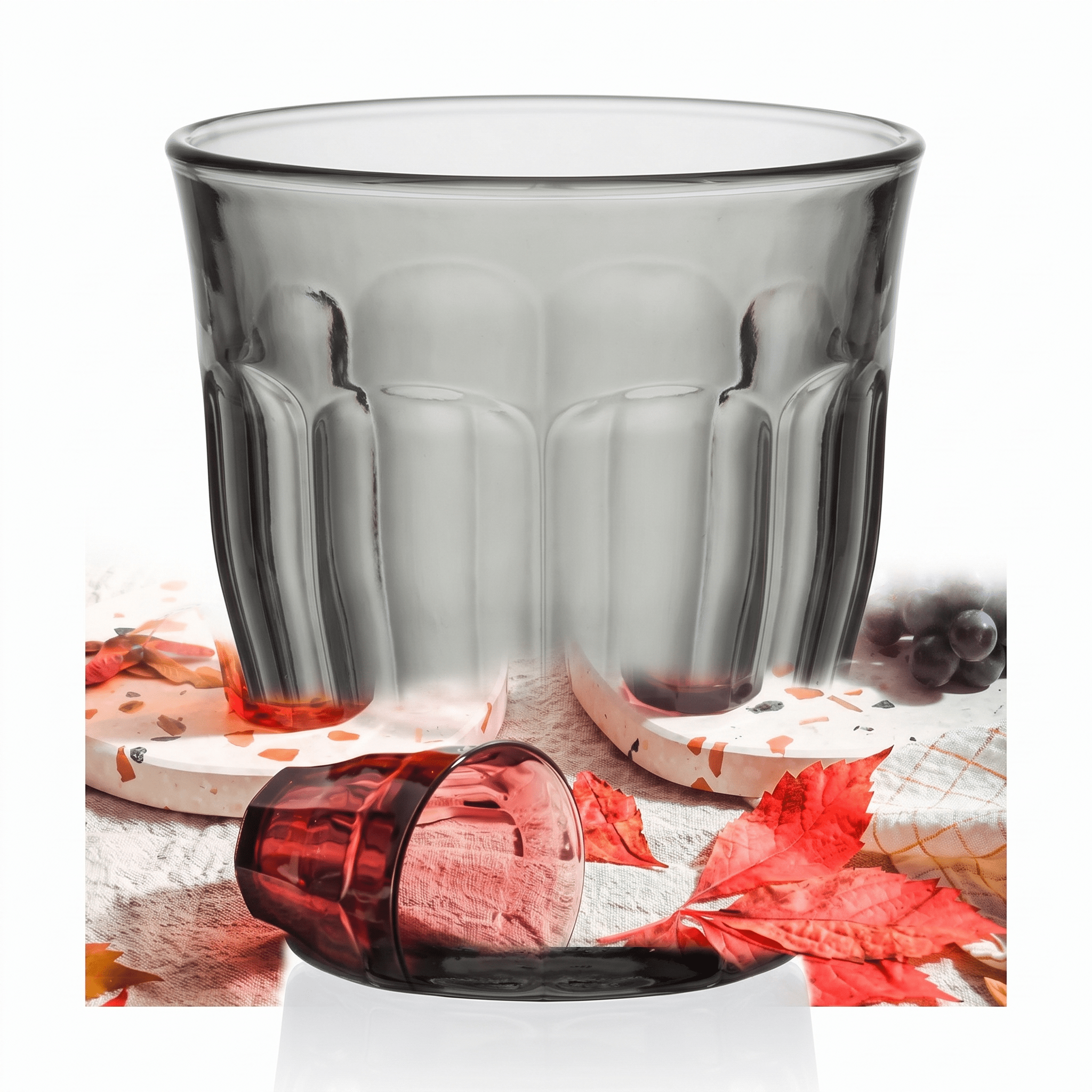 Duralex Picardie Tumbler 25 Cl Grijs - 6 Stuks - Glazen.nl