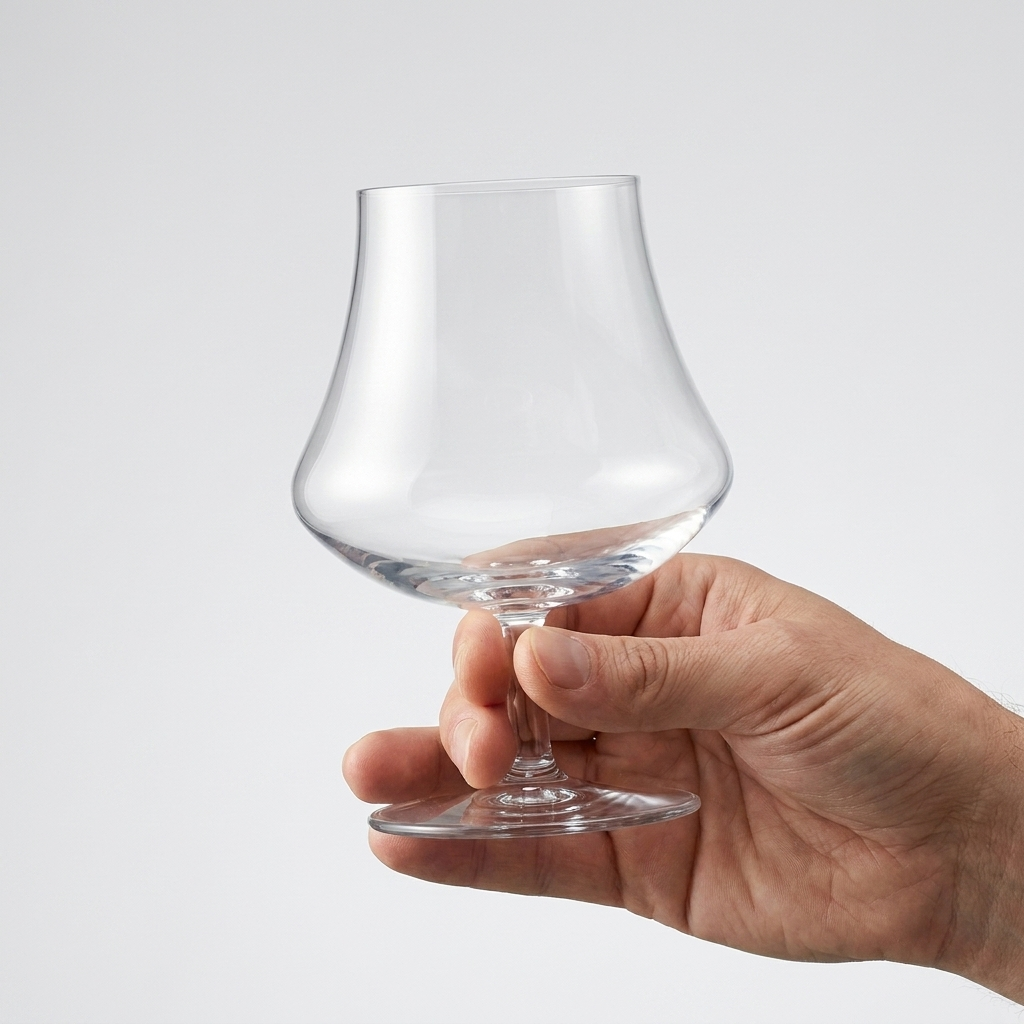 Chef & Sommelier Open Up Ardent cognacglas 39 cl in hand voor formaatindicatie