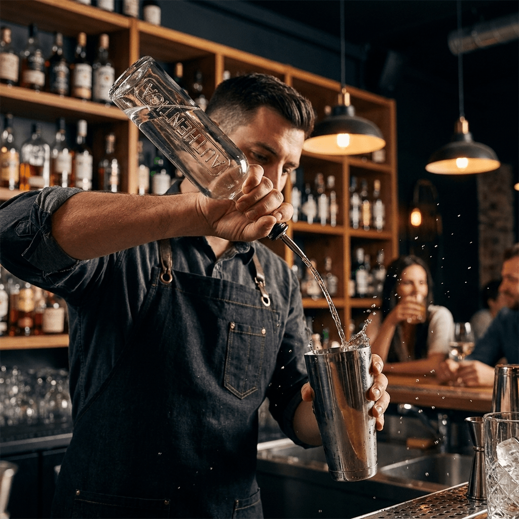 Luigi Bormioli Mixology Authentica Fles 50 Cl Met Schenk Tuit - Glazen.nl