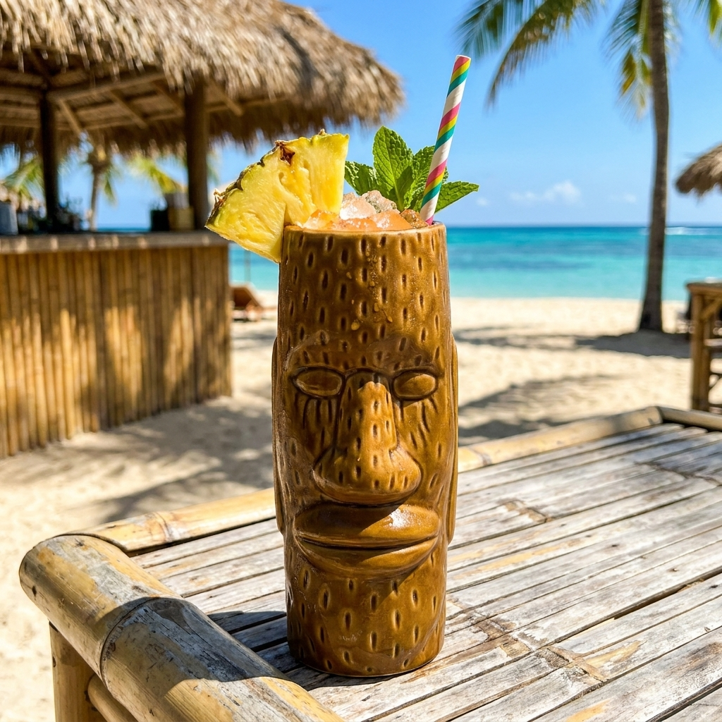 Tiki Beker Easter Islander 45 Cl - Glazen.nl