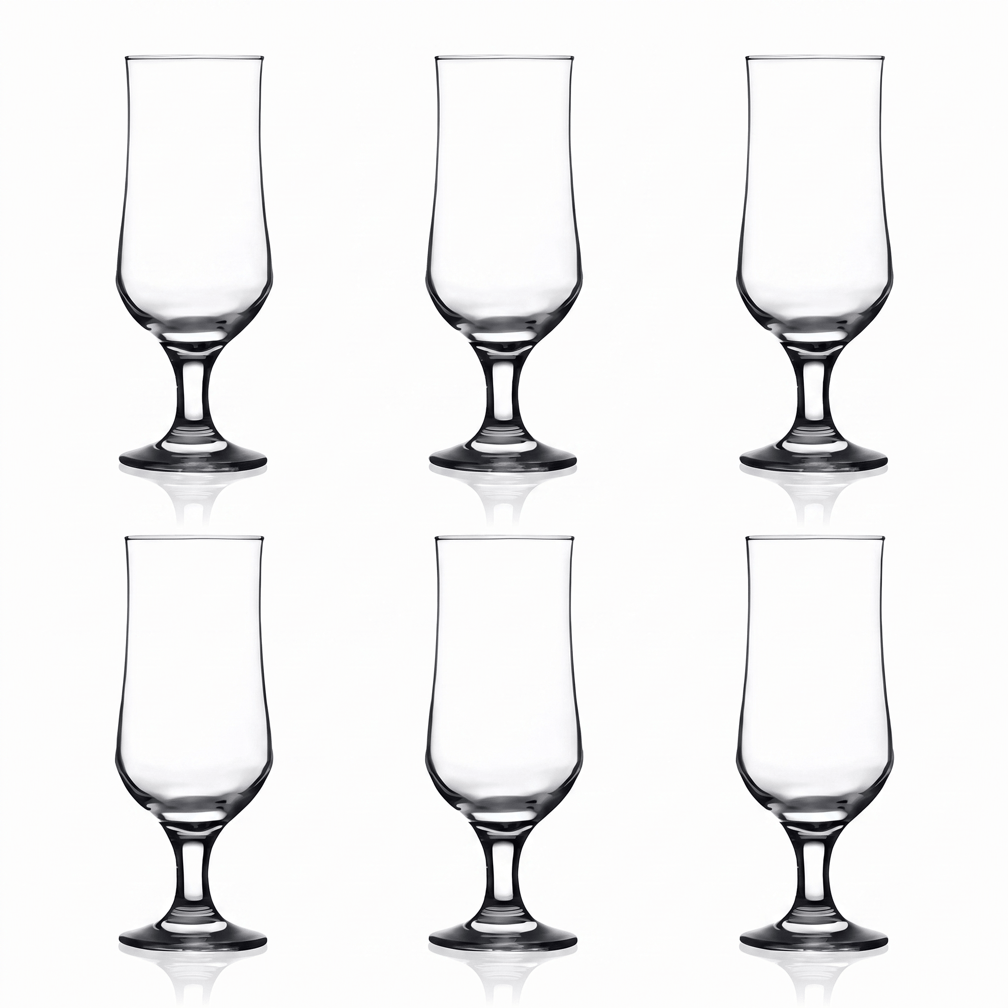 Pasabahce Tulipe Bierglas Op Voet 38,5 Cl - 6 Stuks - Glazen.nl