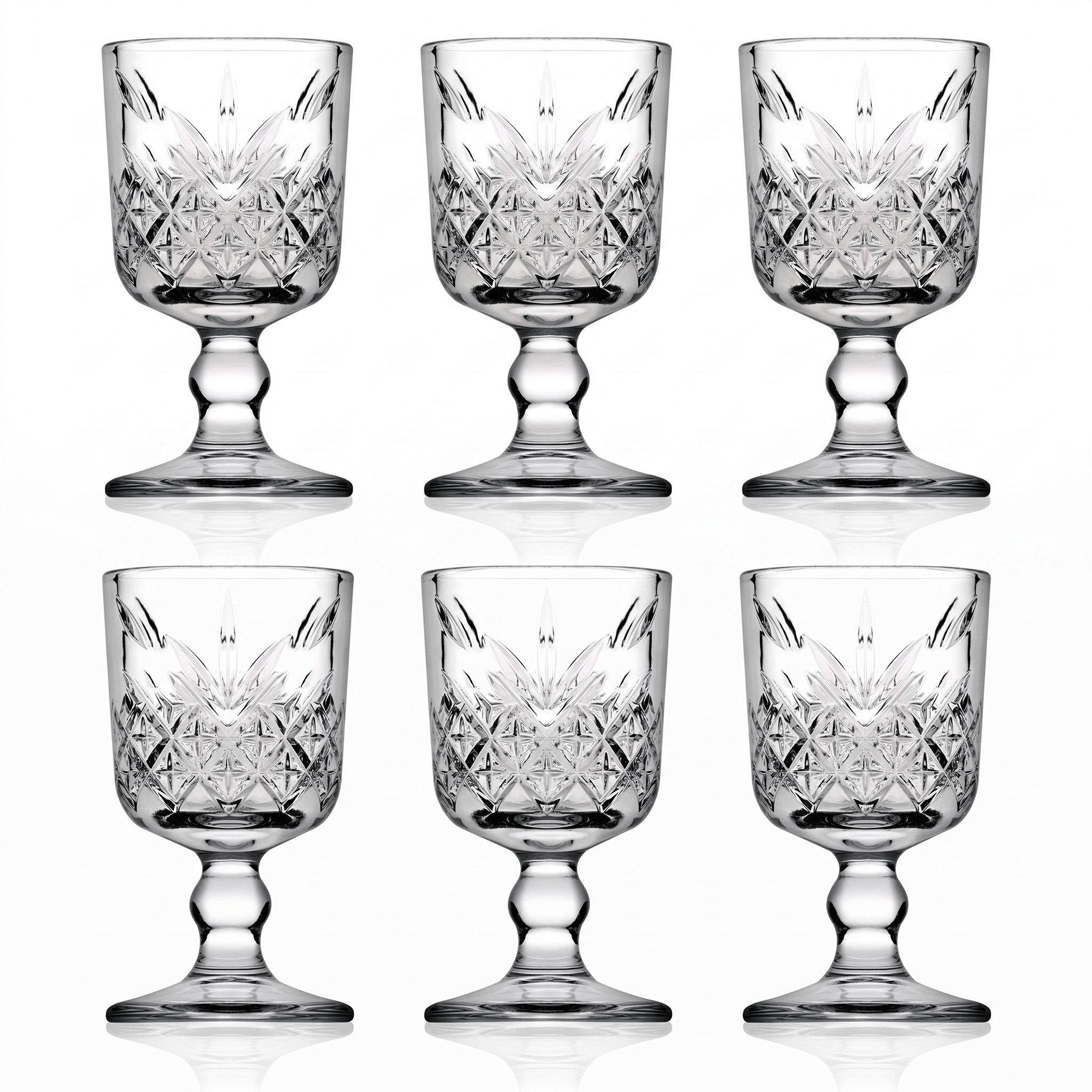 Pasabahce Timeless Borrelglas op Voet 6.2 Cl - 6 Stuks - Glazen.nl