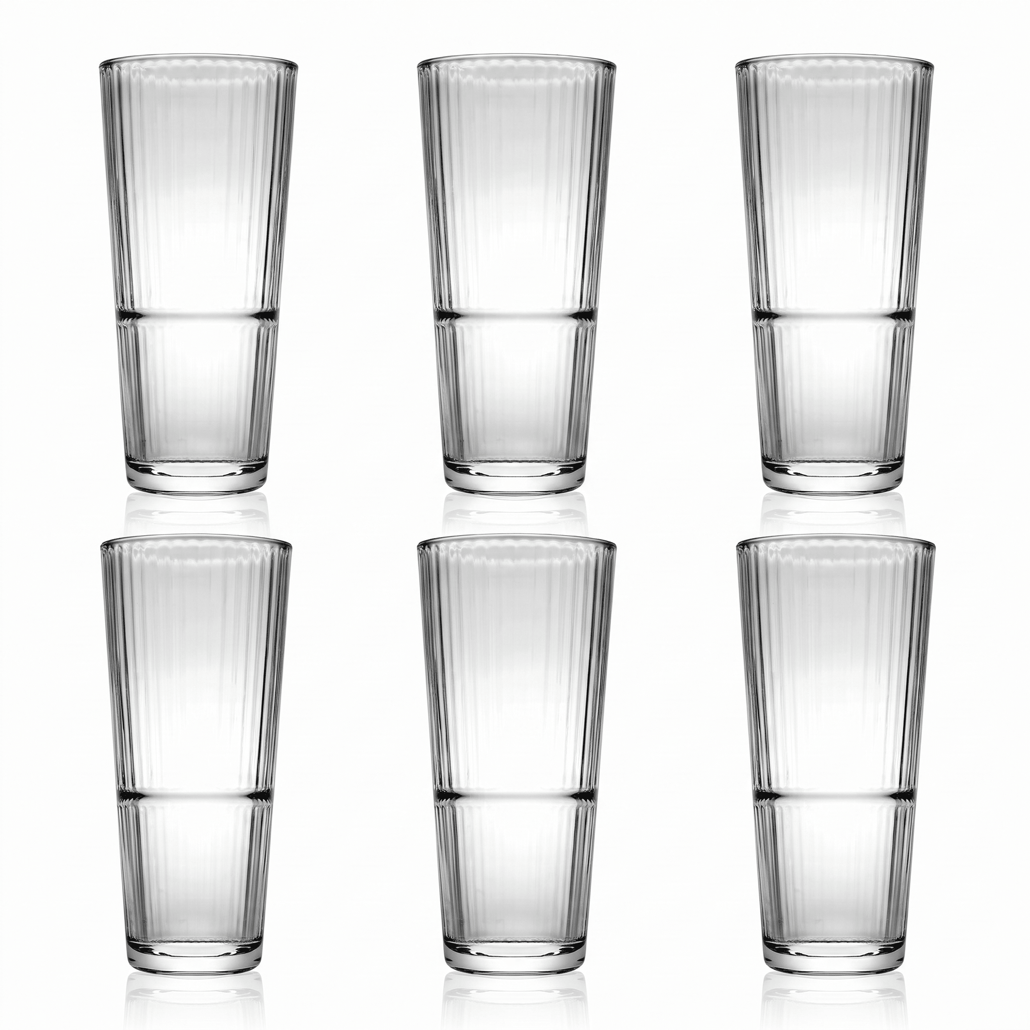Pasabahce Grande Sunray Longdrinkglas 29,5 Cl - 12 Stuks - Glazen.nl