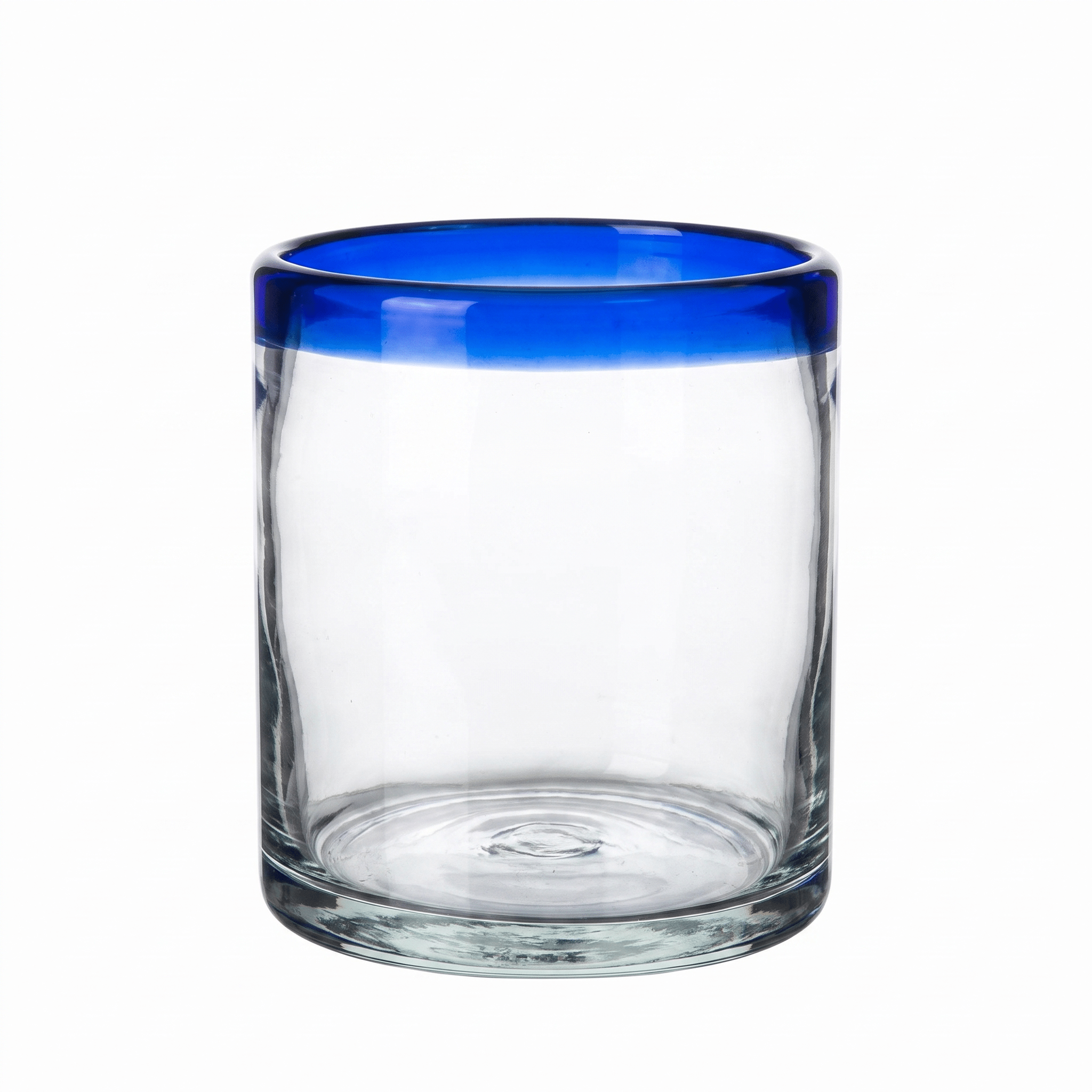 Bar Professional Tumbler Blauwe Rand 30 Cl - Glazen.nl