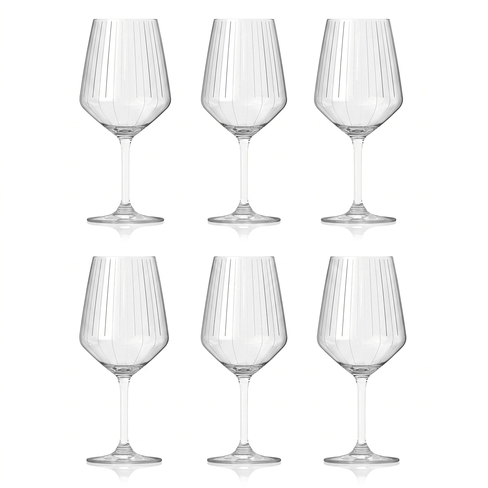 Royal Leerdam Carré Optics Wijnglas 52 Cl - 6 Stuks - Glazen.nl