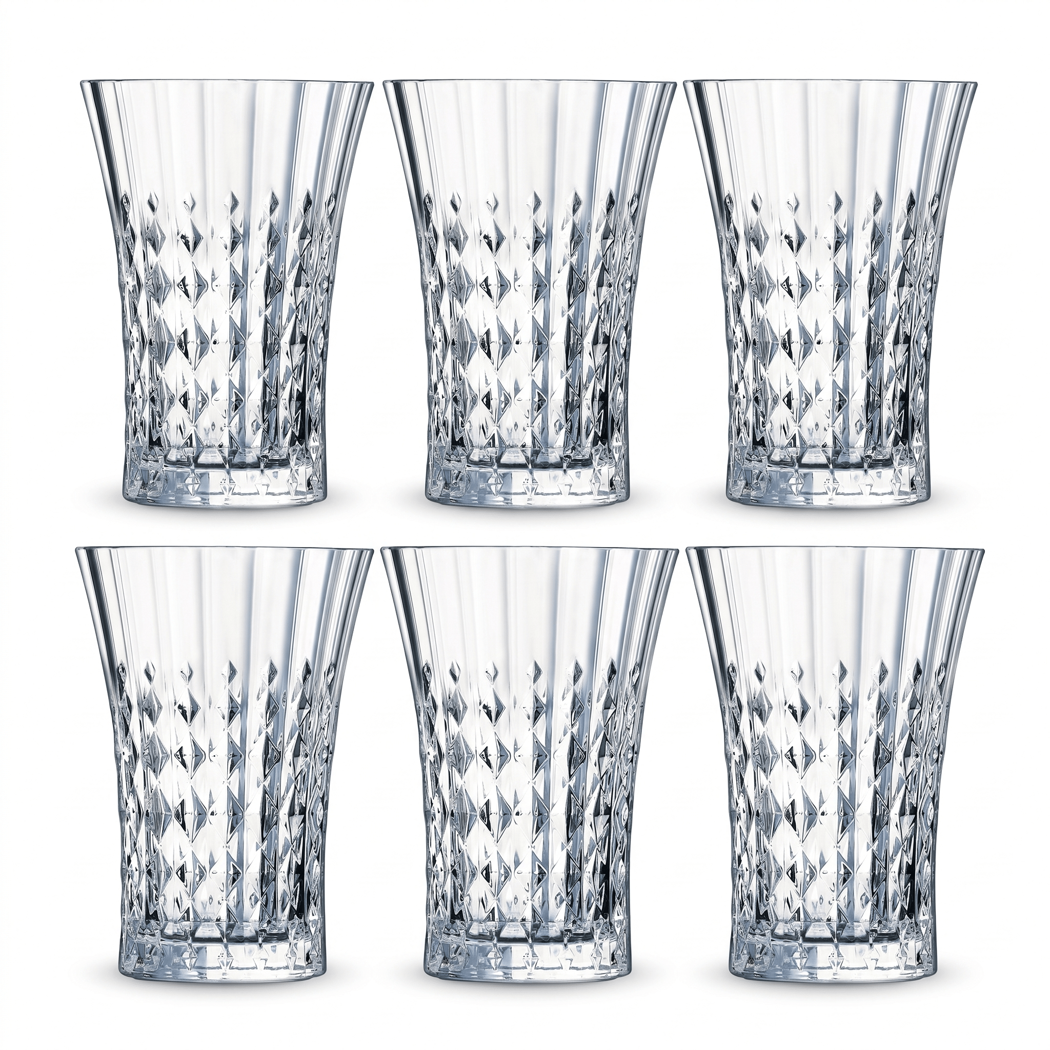 Eclat Lady Diamond Longdrinkglas 36 Cl - 6 Stuks - Glazen.nl
