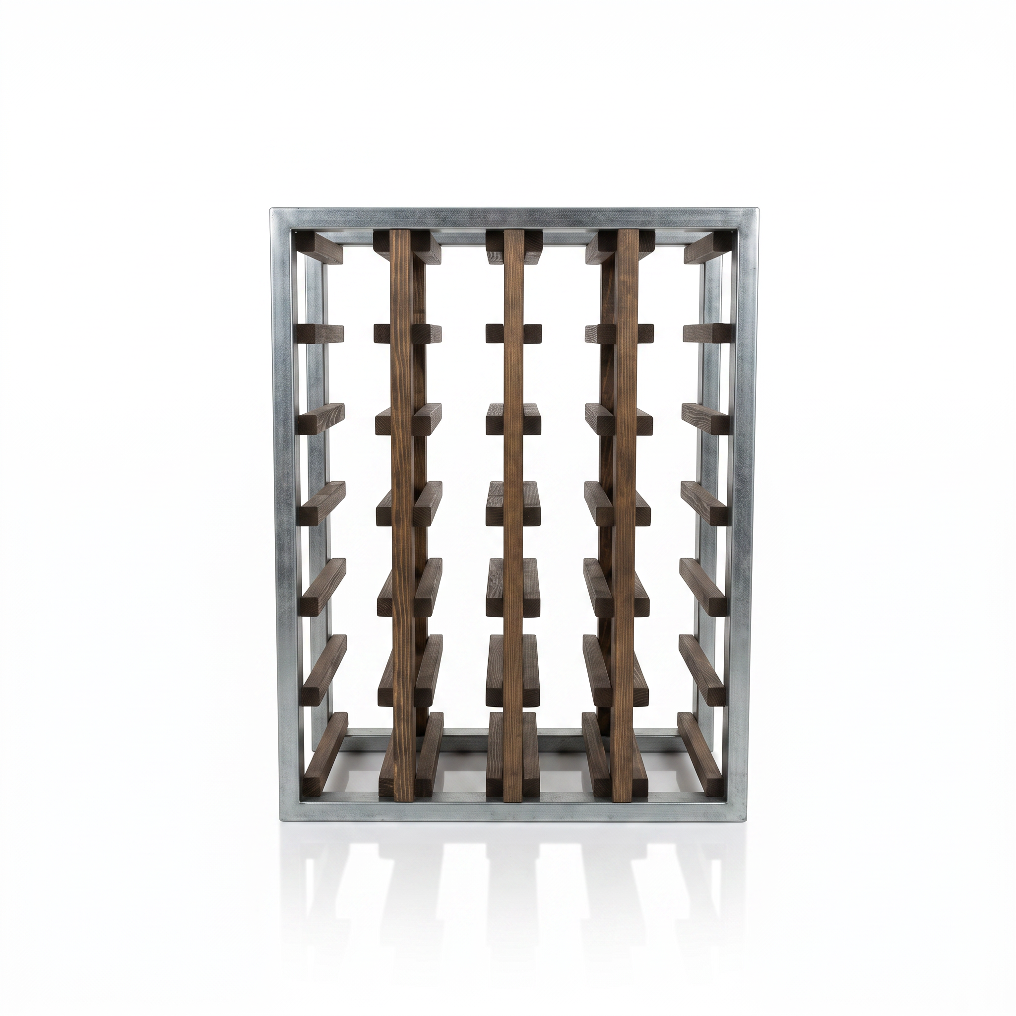 Bar Professional Furu wijnrek 24 flessen donkerbruin