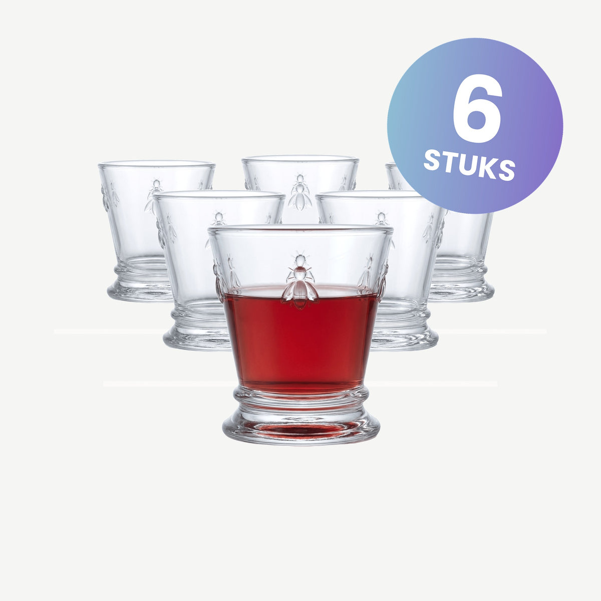 La Rochère Abeille Wijnglas 19 cl - set van 6 glazen