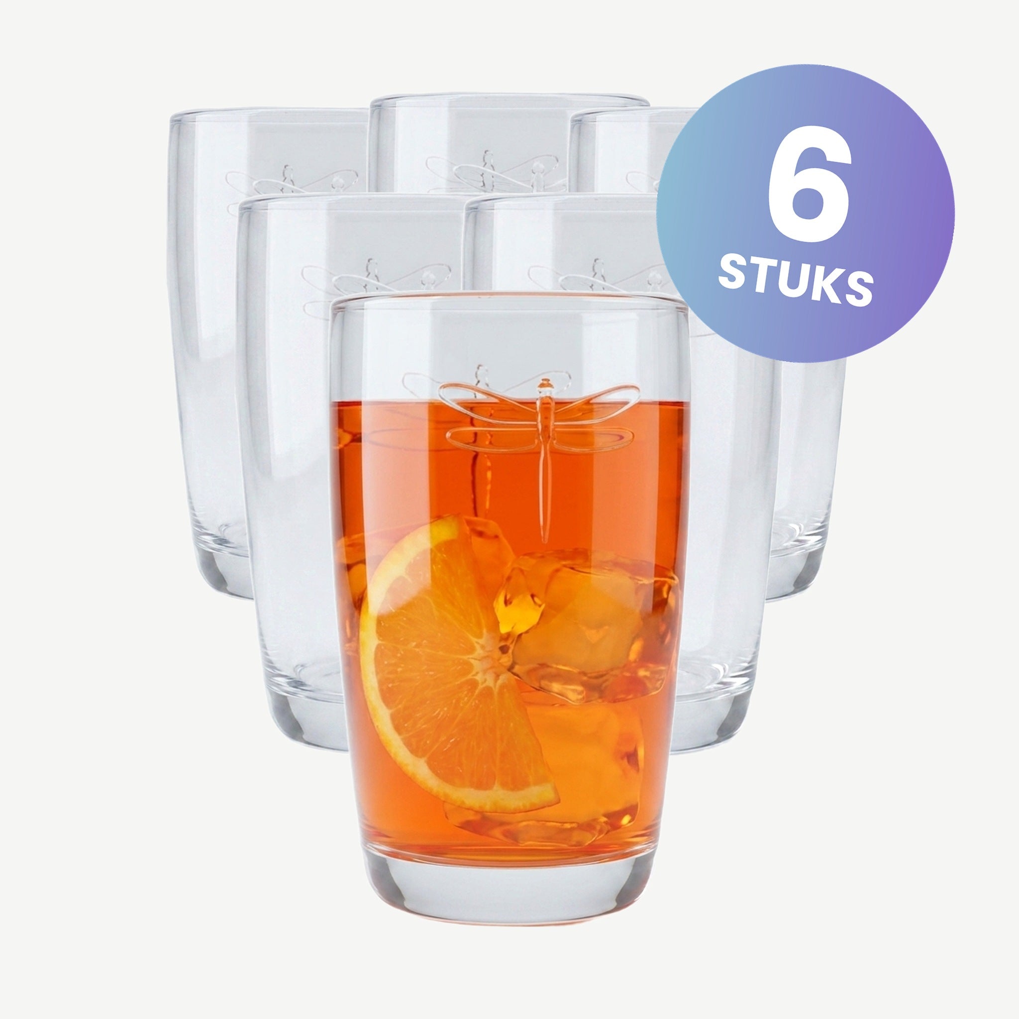 La Rochère Libellus Longdrinkglas 40 Cl - set van 6 glazen